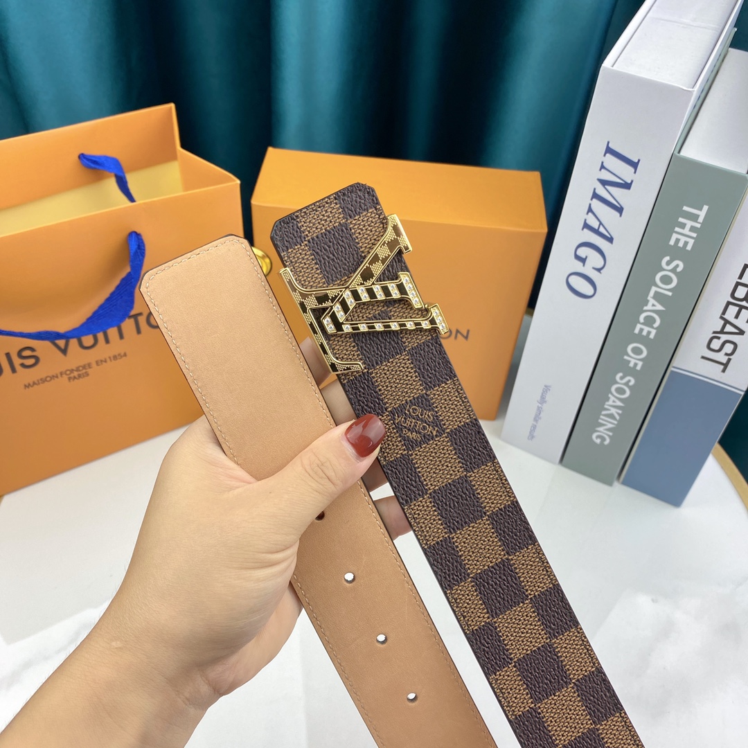 L*ouis V*uitton Belts Top Quality 40MM