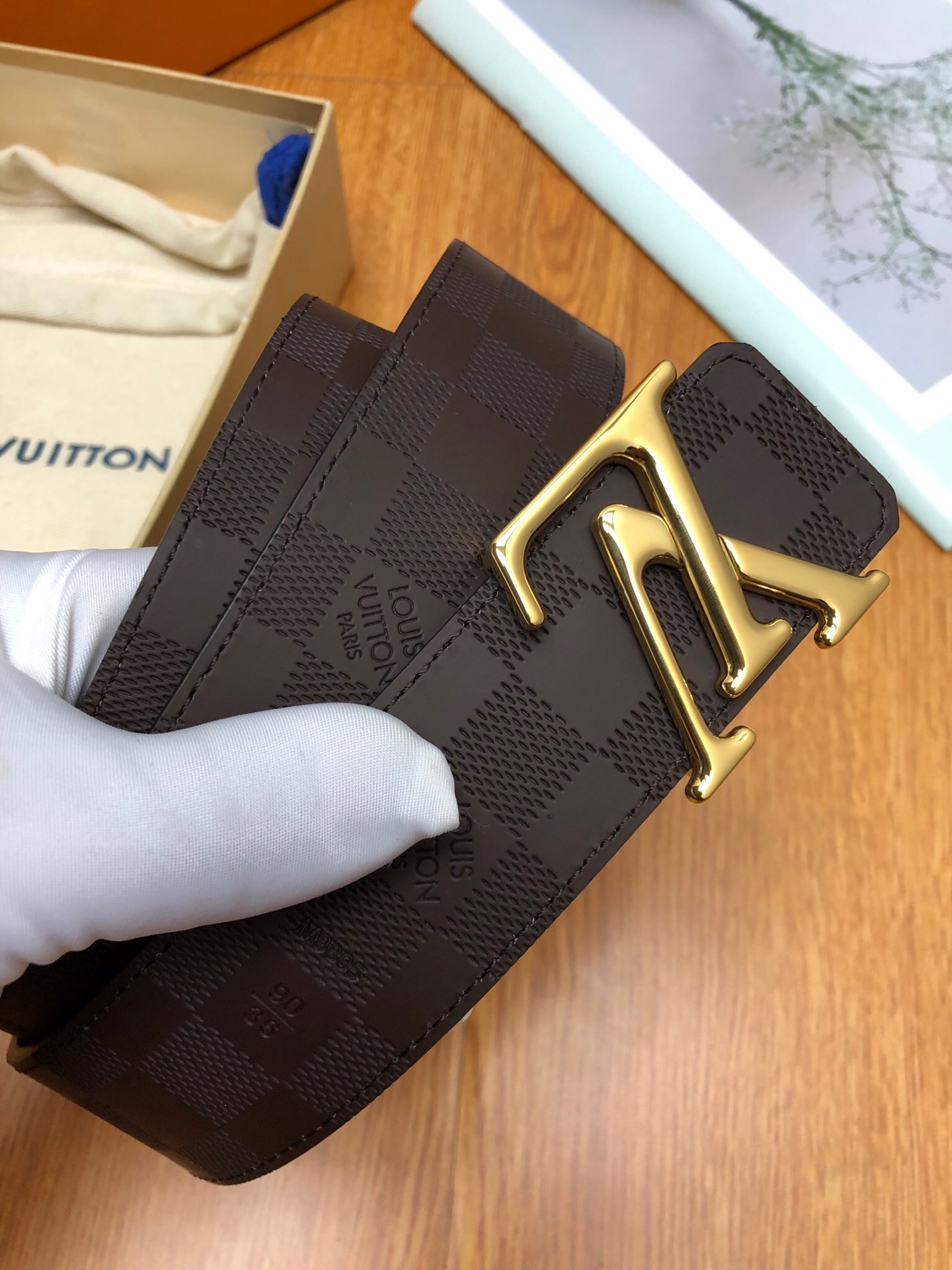 L*ouis V*uitton Belts Top Quality 40MM