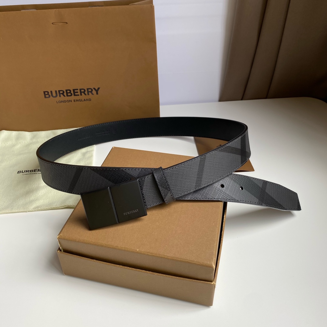B*urberrry Belts Top Quality 35mm