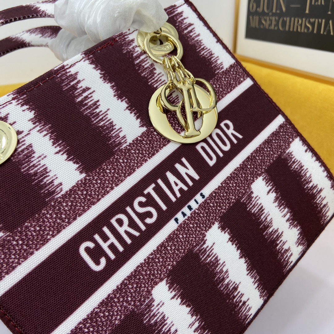 D*ior Top Bag 24*20*11cm