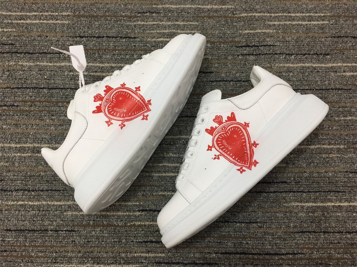 Men Women A*lexander M*cqueen Top Sneakers