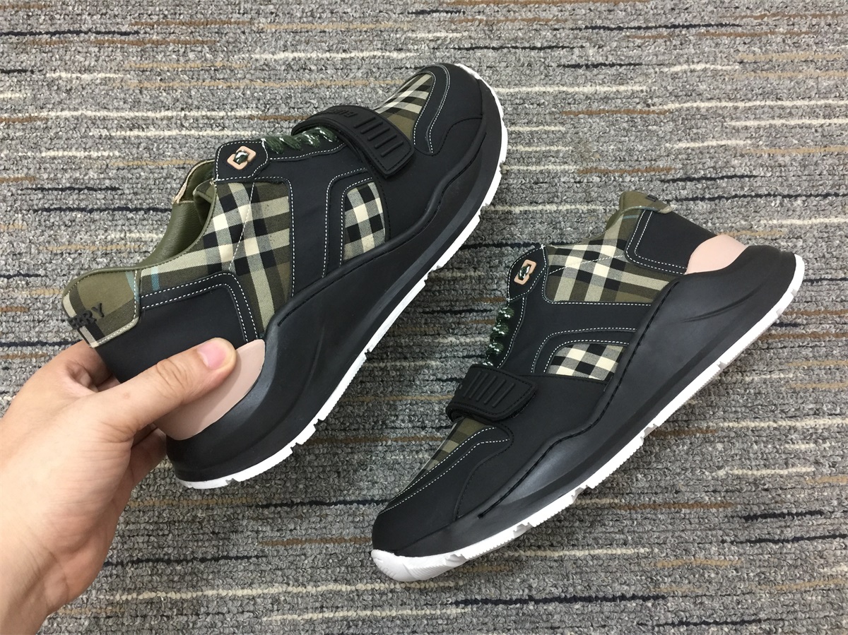 Men B*urberry Top Sneakers