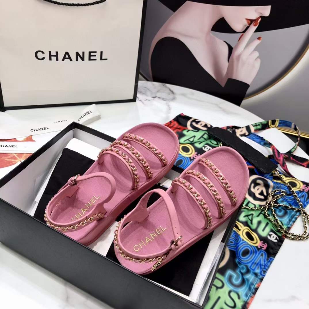 Women C*hanel Top Sandals