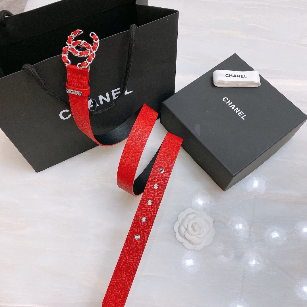 C*hanel Belts Top Quality 30MM
