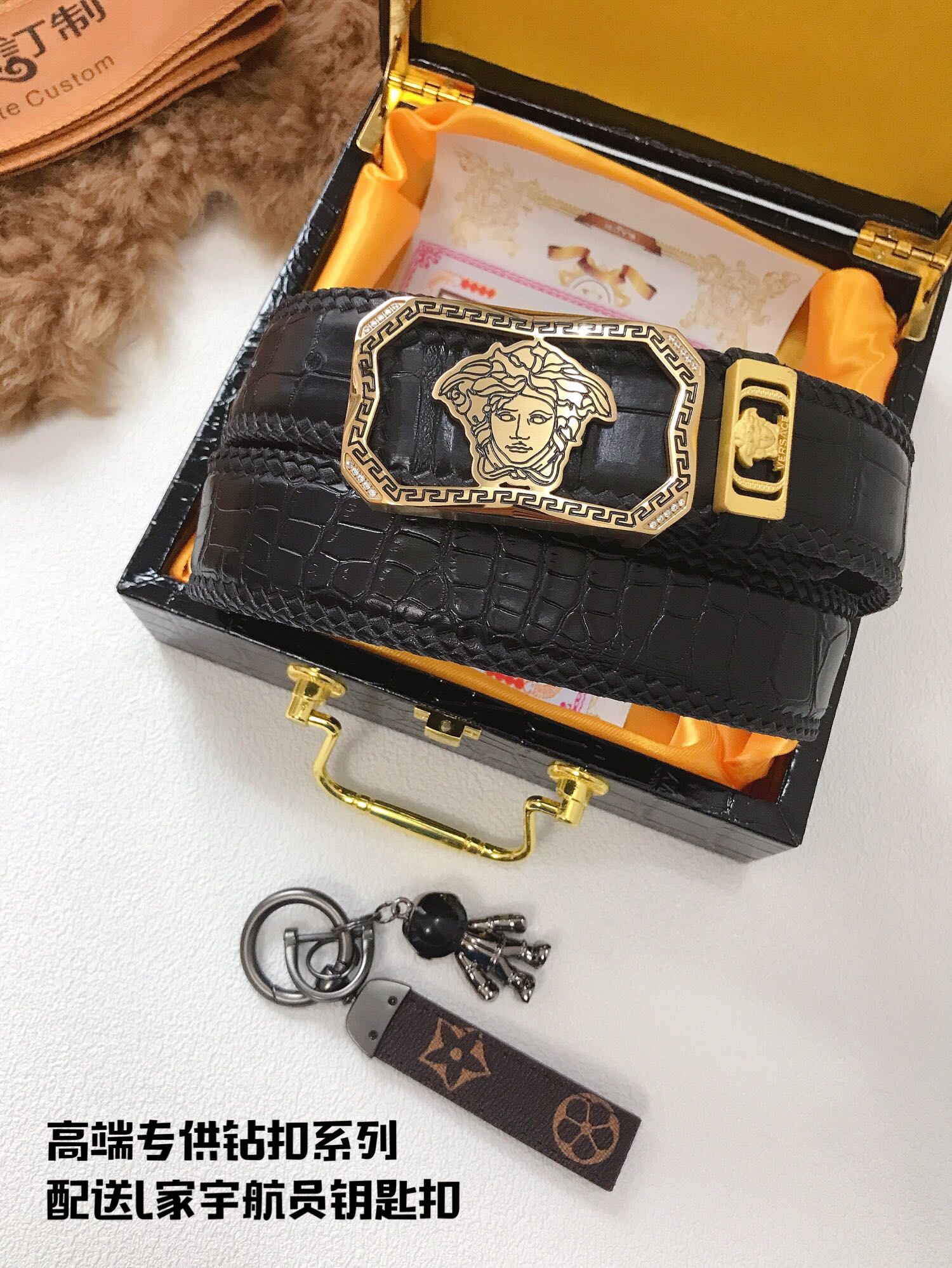 V*ersace Belts Top Quality 38MM