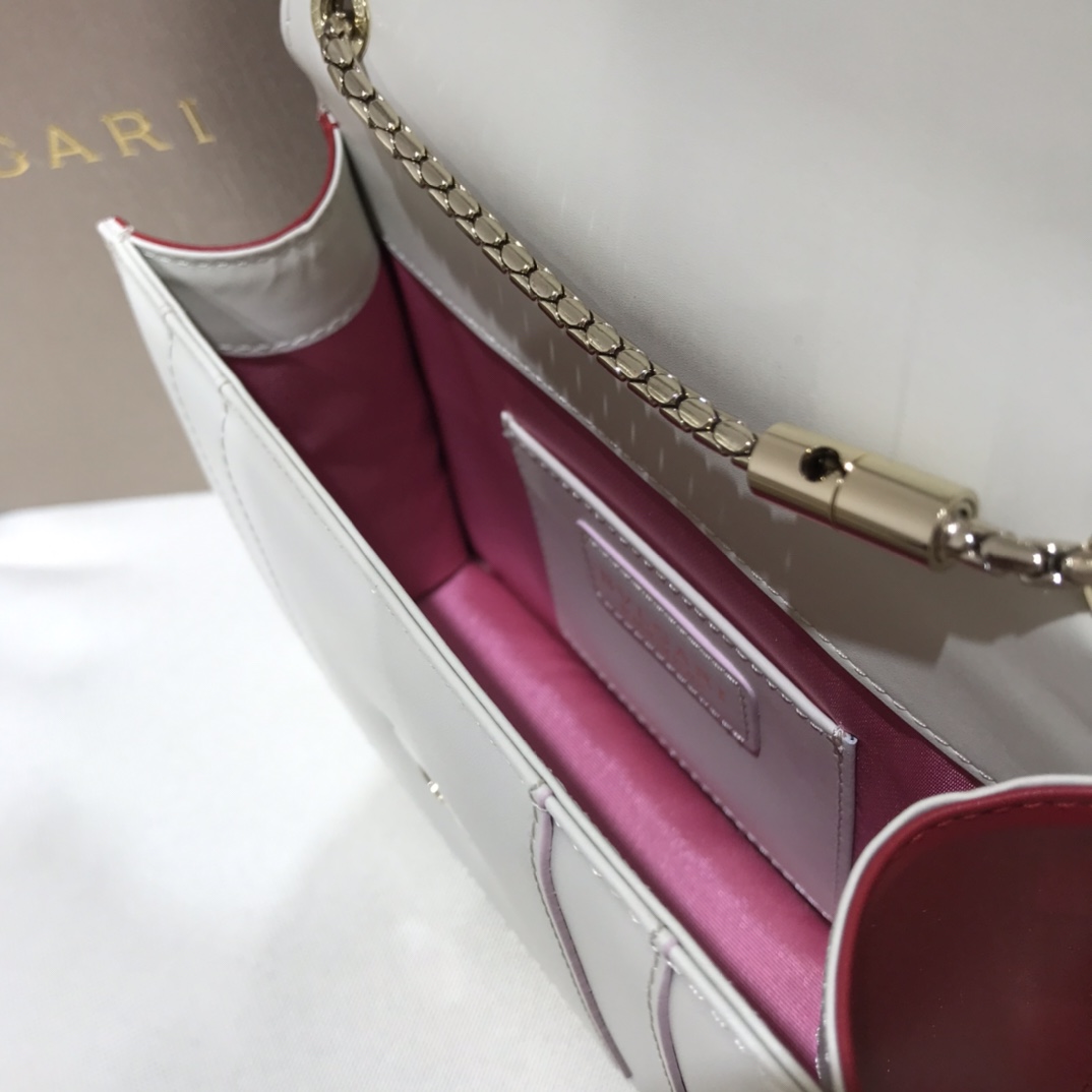 B*vlgari Top Bag 20*14*4.5cm