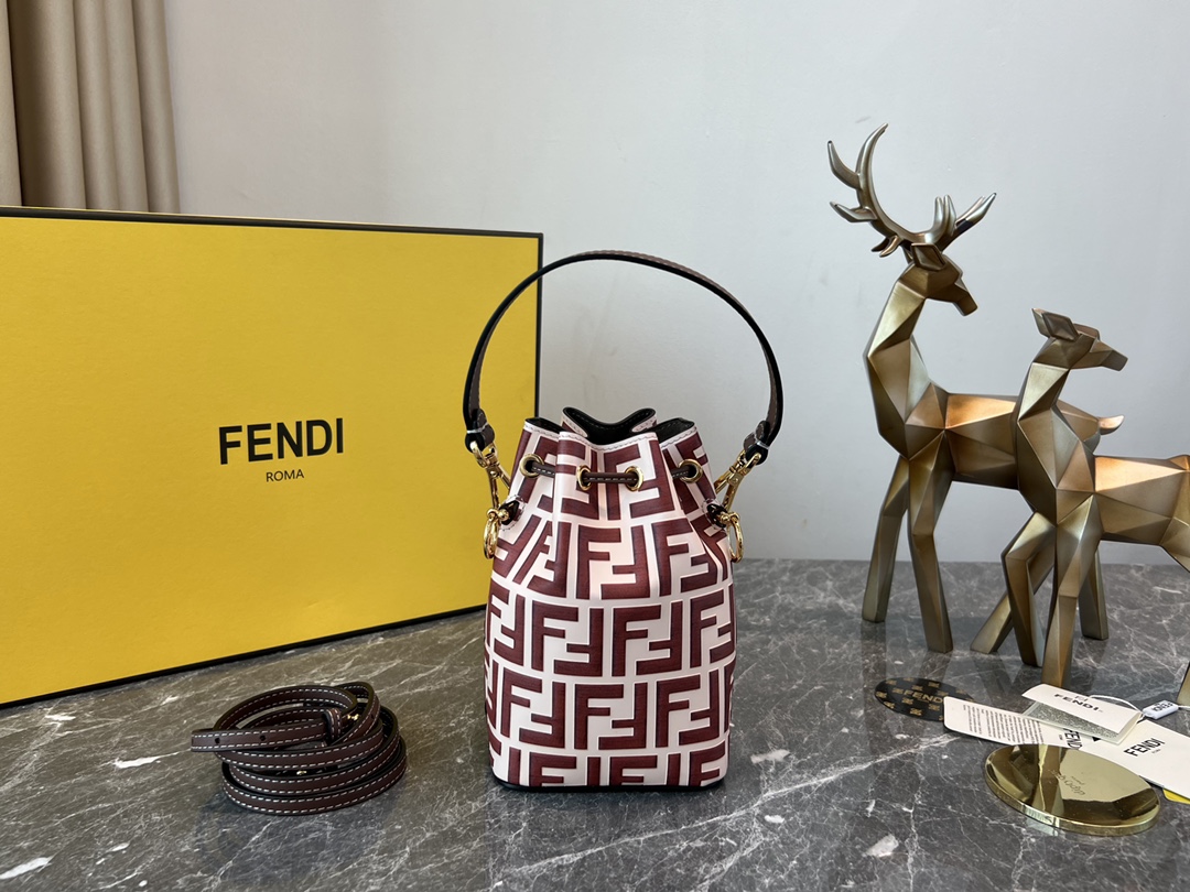 F*endi Bag Top Quality 12*10*18CM