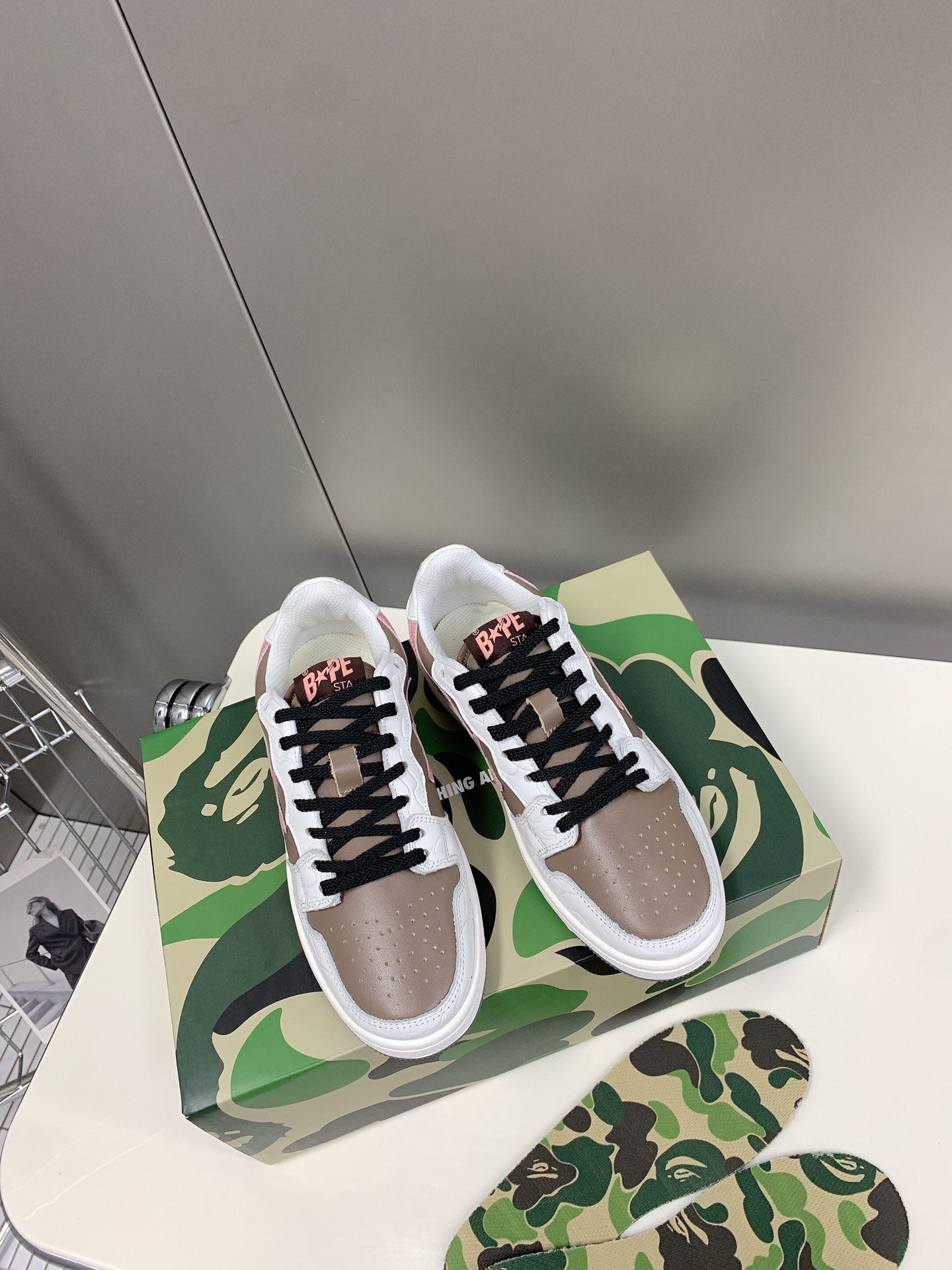 Men Women B*ape Top Sneaker