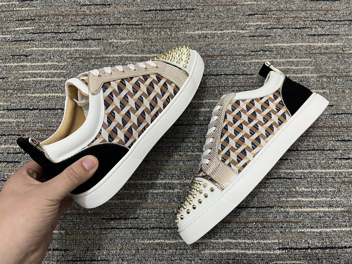 Men C*hristian L*ouboutin Low Top Sneakers