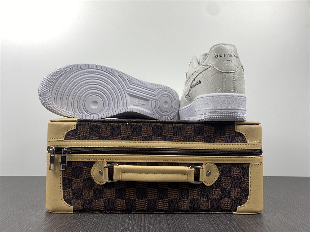 from Air Force 1 L*V Low Cream White Black