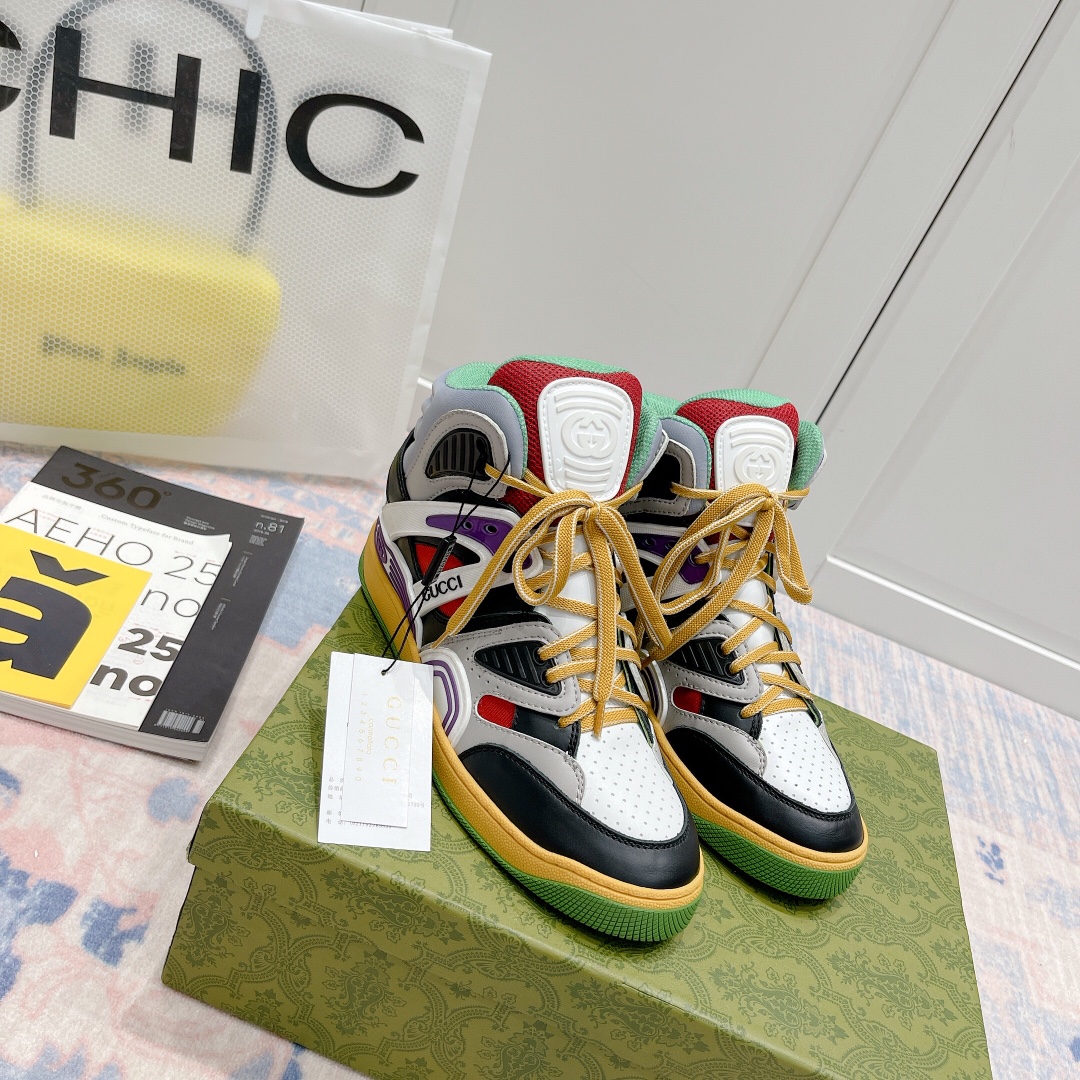 Men Women G*ucci Top Sneaker
