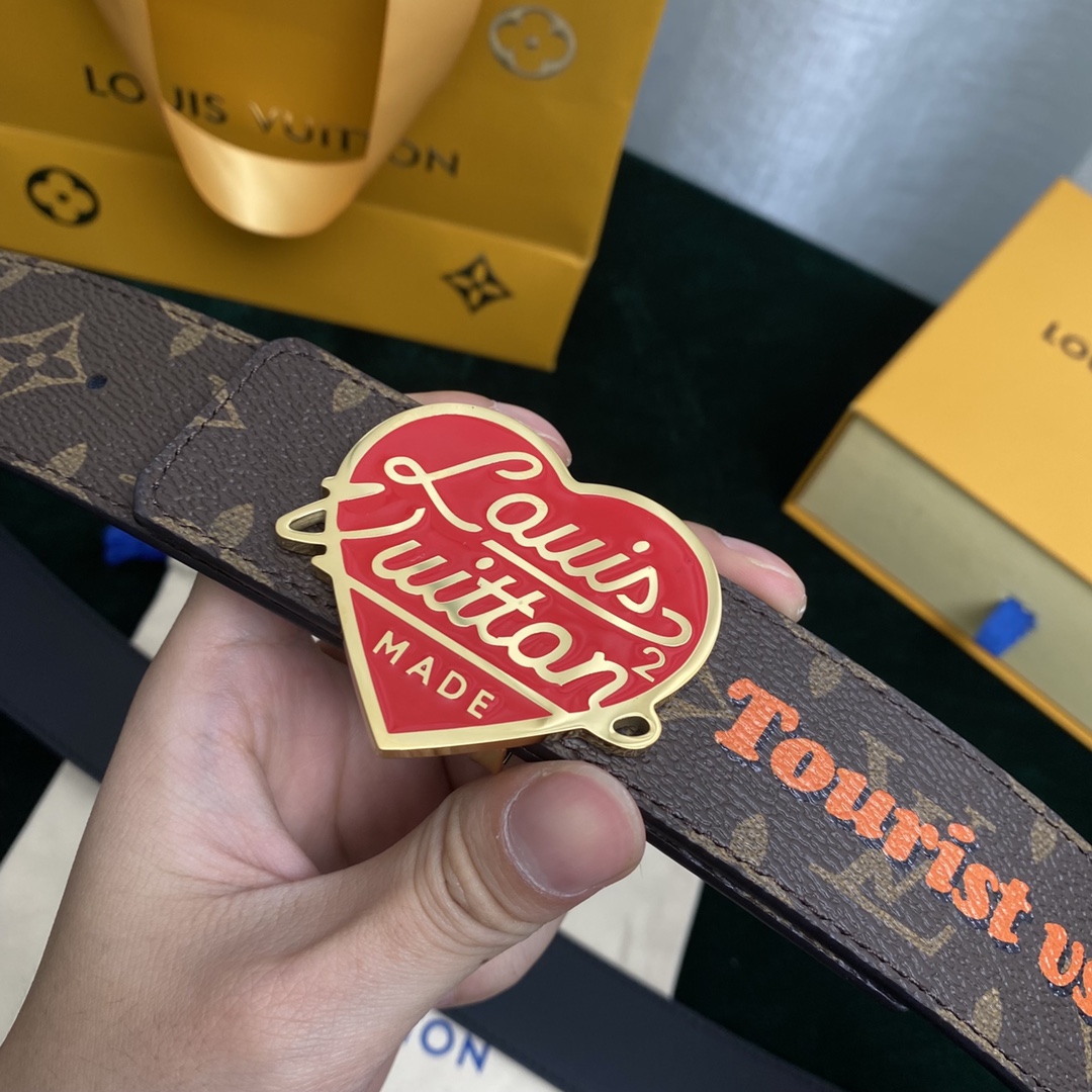 L*ouis V*uitton Belts Top Quality 40MM