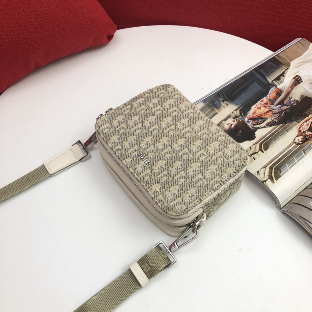 D*ior Top Bag 17*13*6.5cm