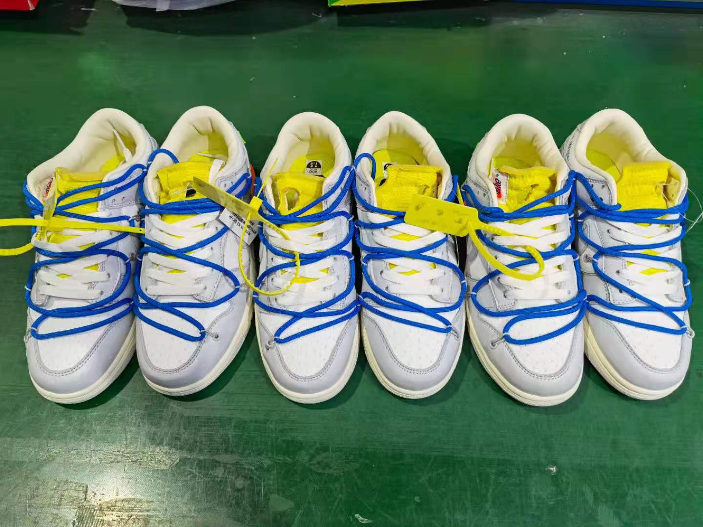 from O*ff-W*hite x Nike Dunk Low