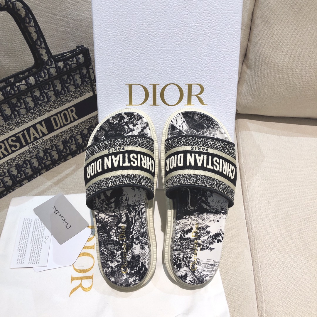 Women D*ior Top Sandals