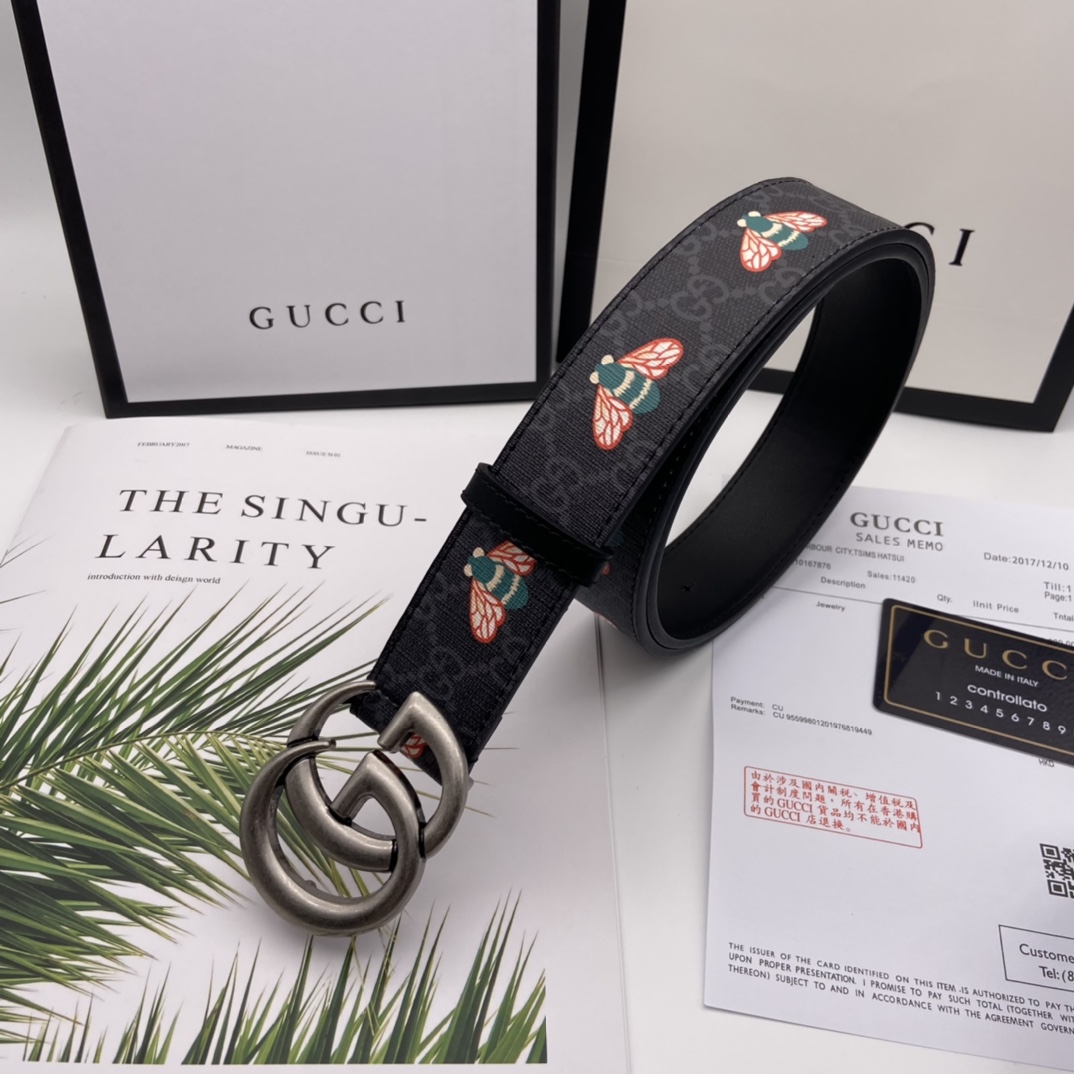G*ucci Belts Top Version 38MM