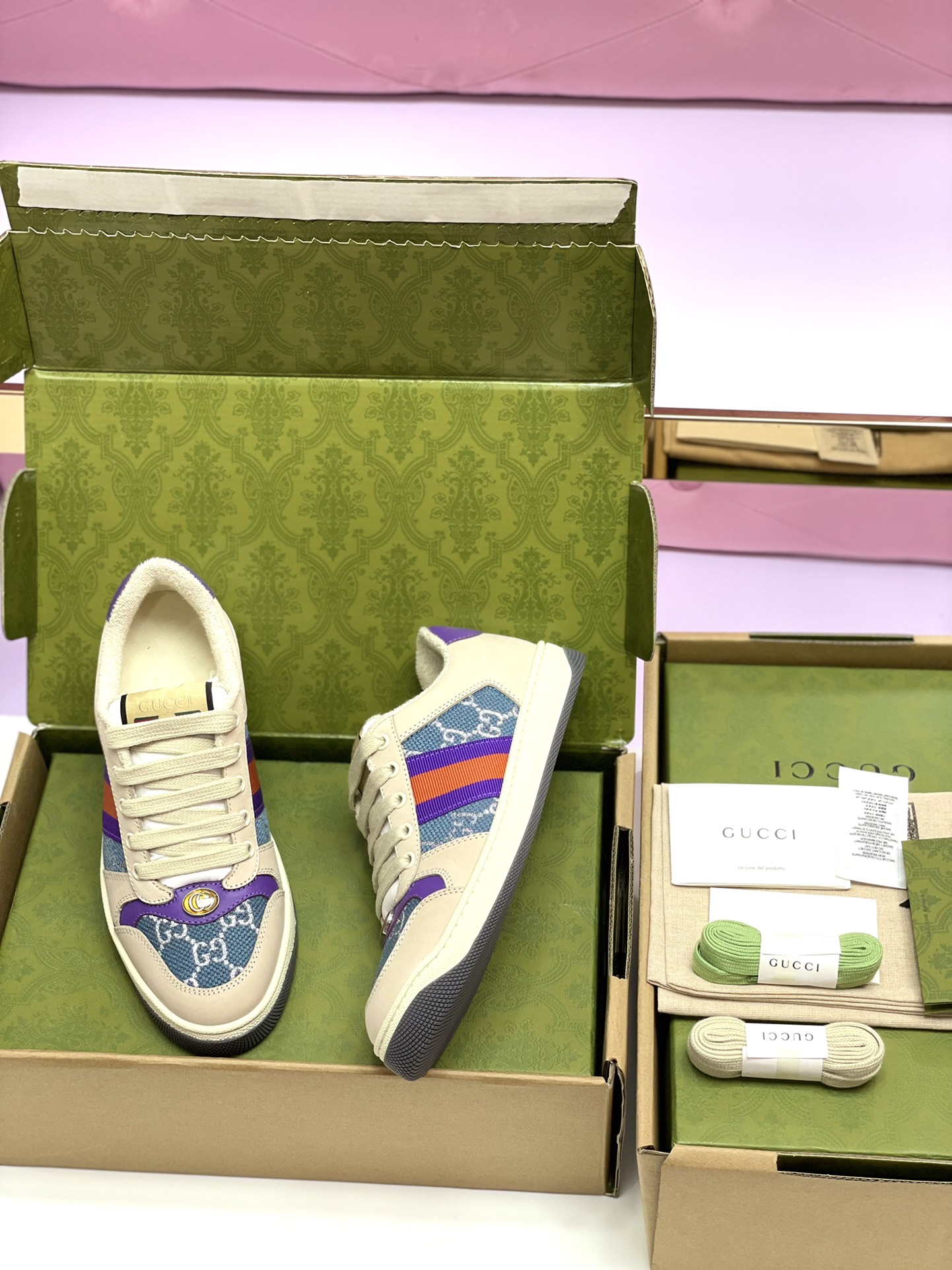 Men Women G*ucci Top Sneaker