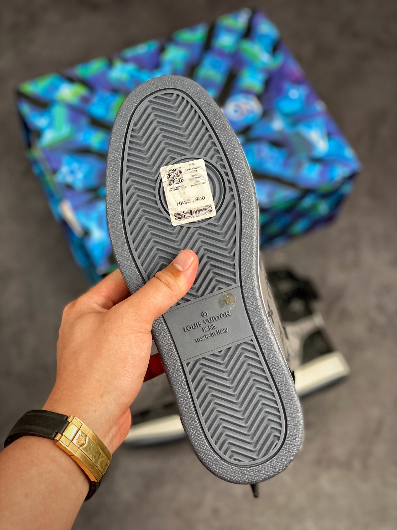 Men L*ouis V*uitton Top Sneaker