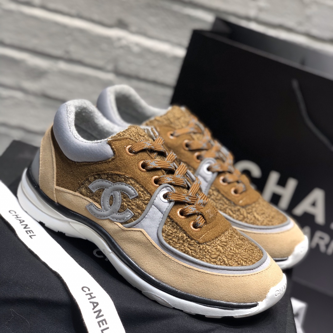 Men Women C*hanel Top Sneaker