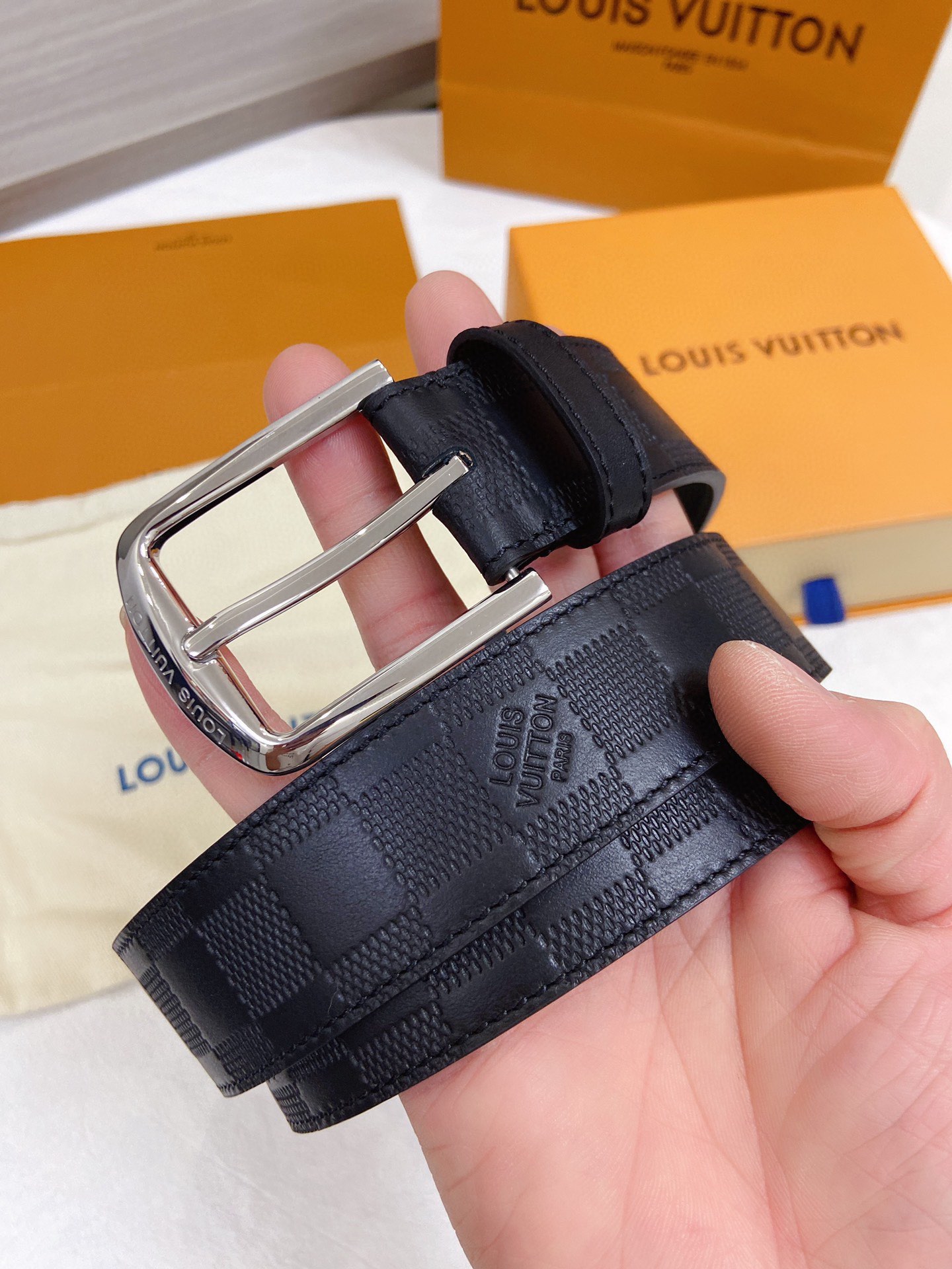 L*ouis V*uitton Belts Top Quality 35MM