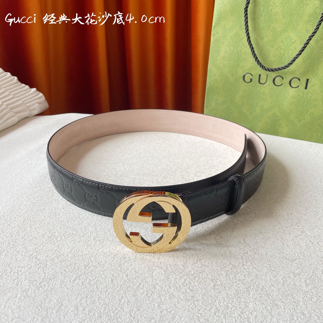 G*ucci Belts Top Quality 40MM
