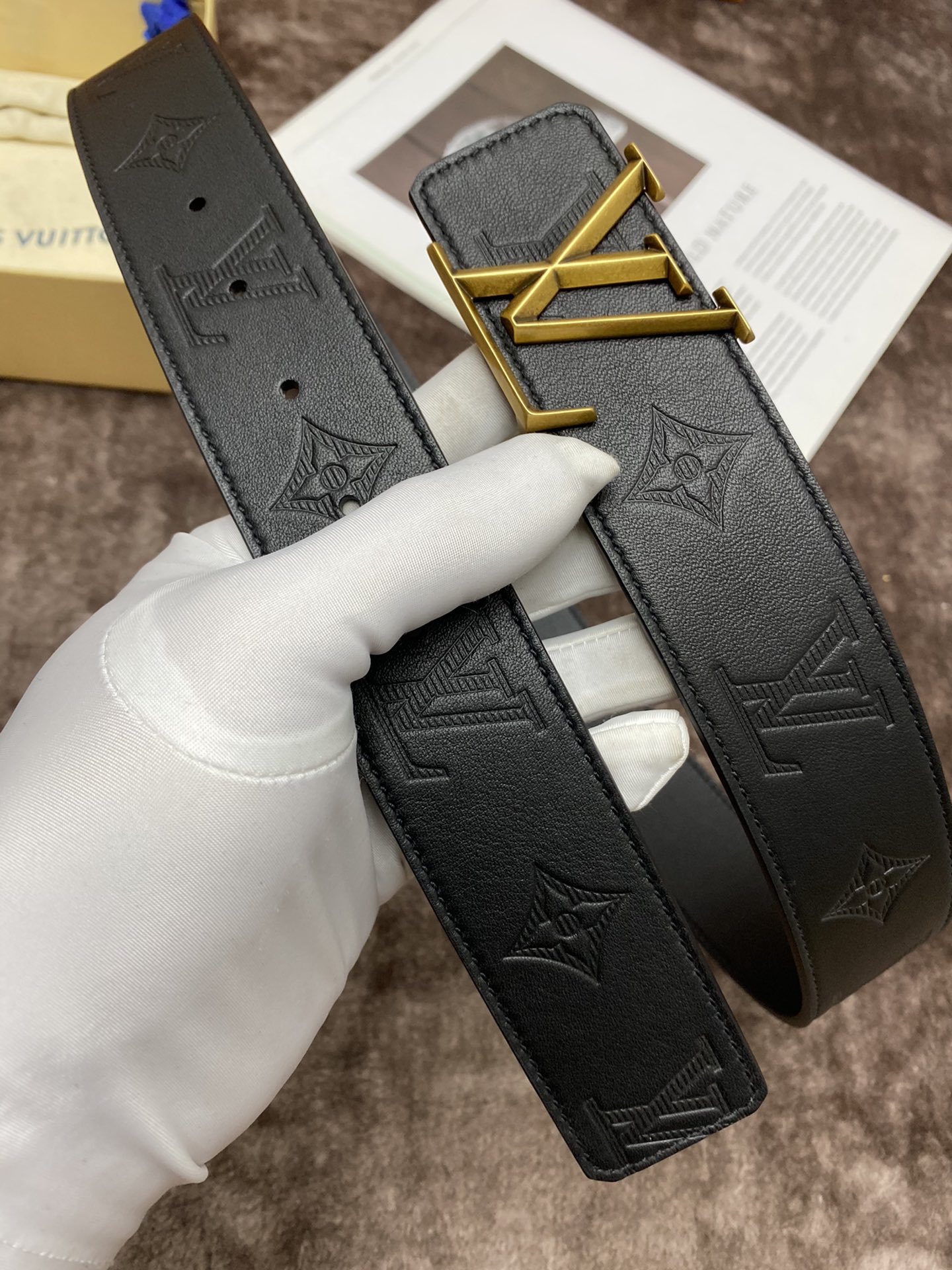 L*ouis V*uitton Belts Top Quality 40MM