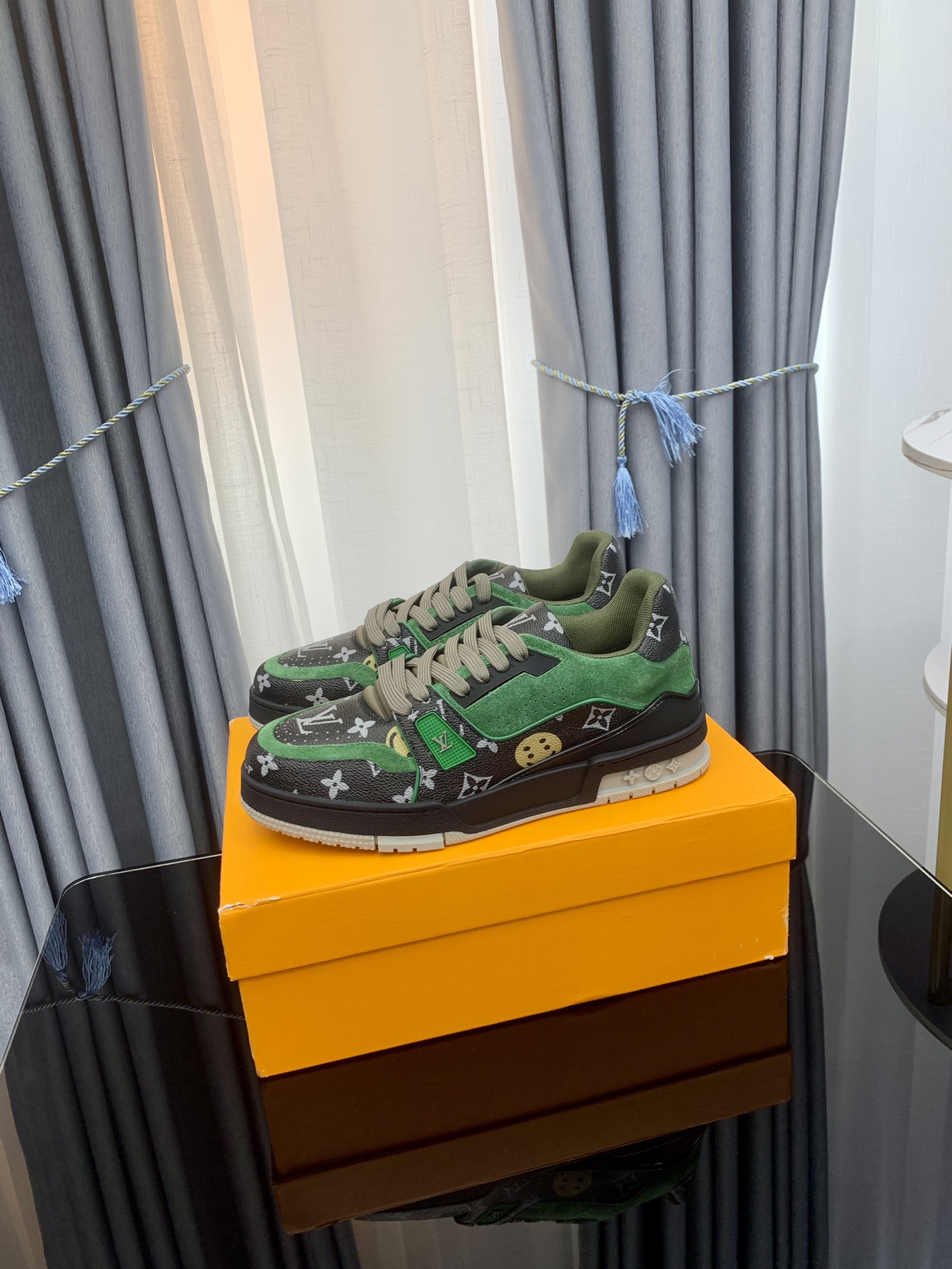 Men Women L*ouis V*uitton Top Sneakers