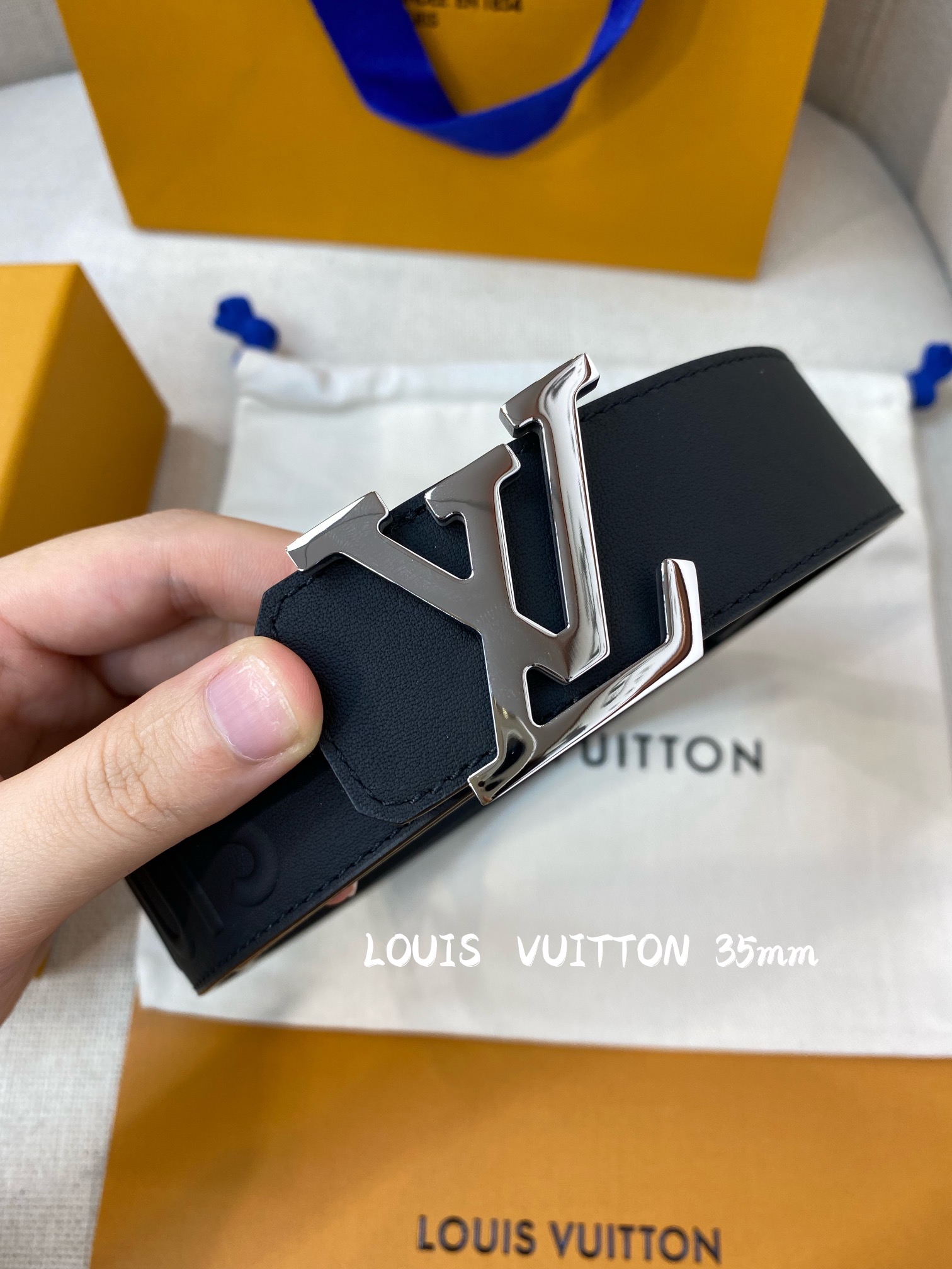 L*ouis V*uitton Belts Top Quality 35MM