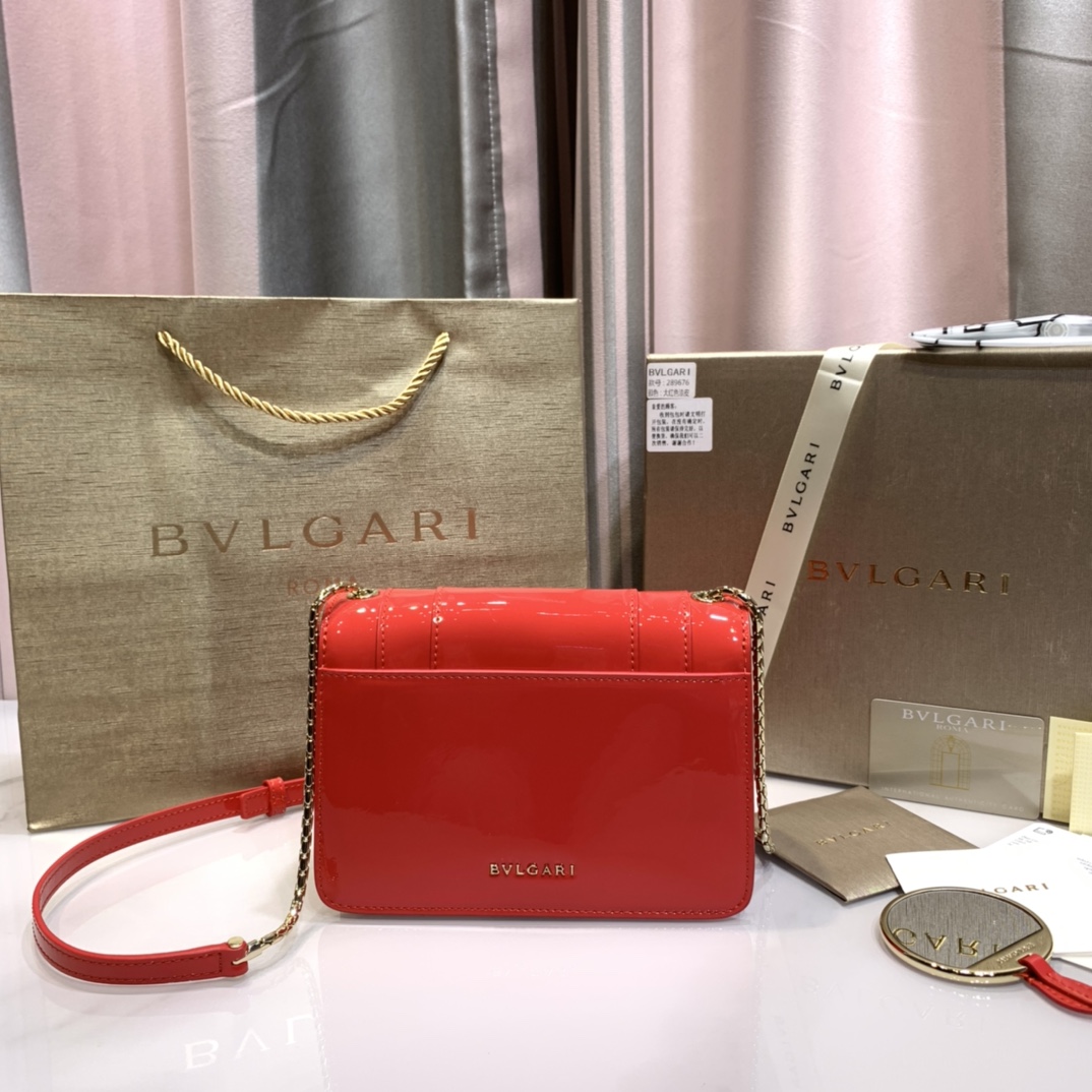 B*vlgari Top Bag 19*13*7cm