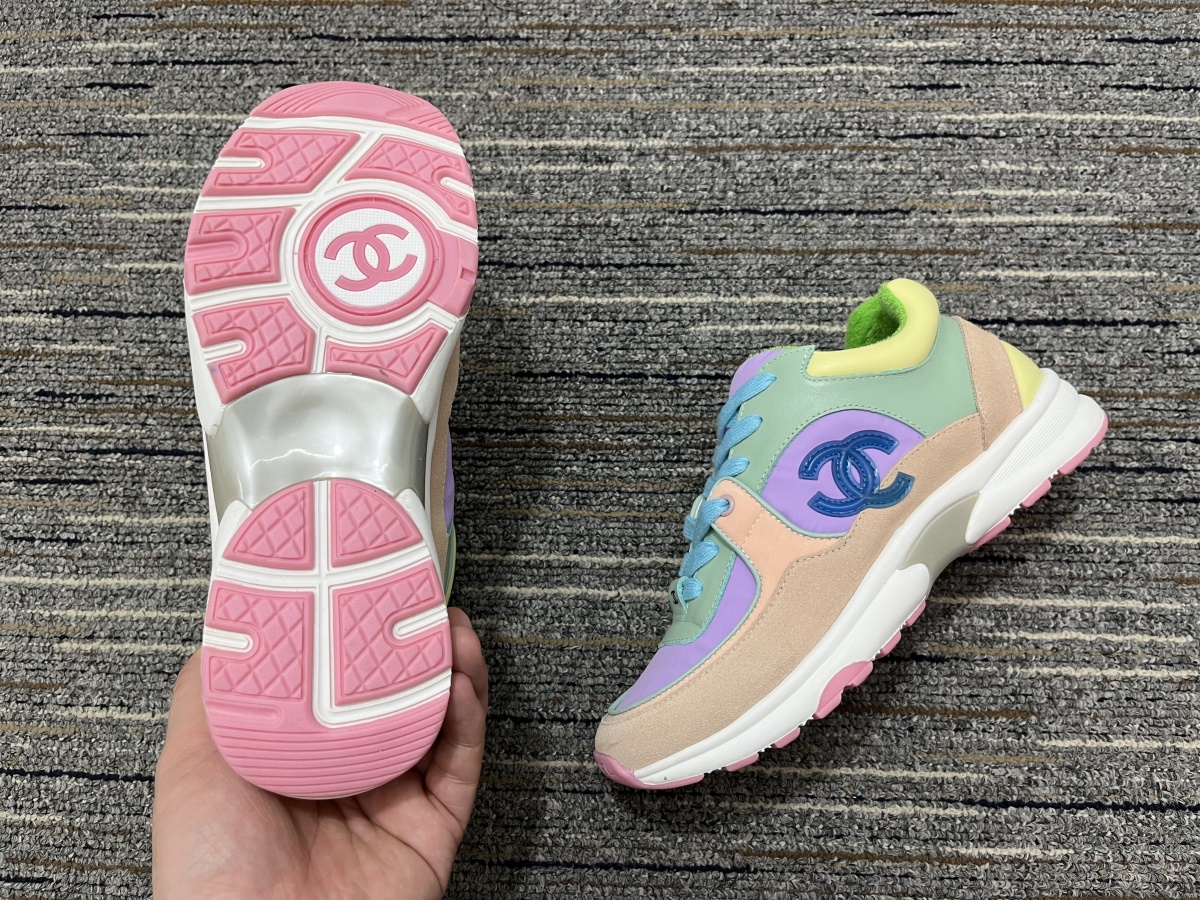 Women C*hanel Top Sneaker