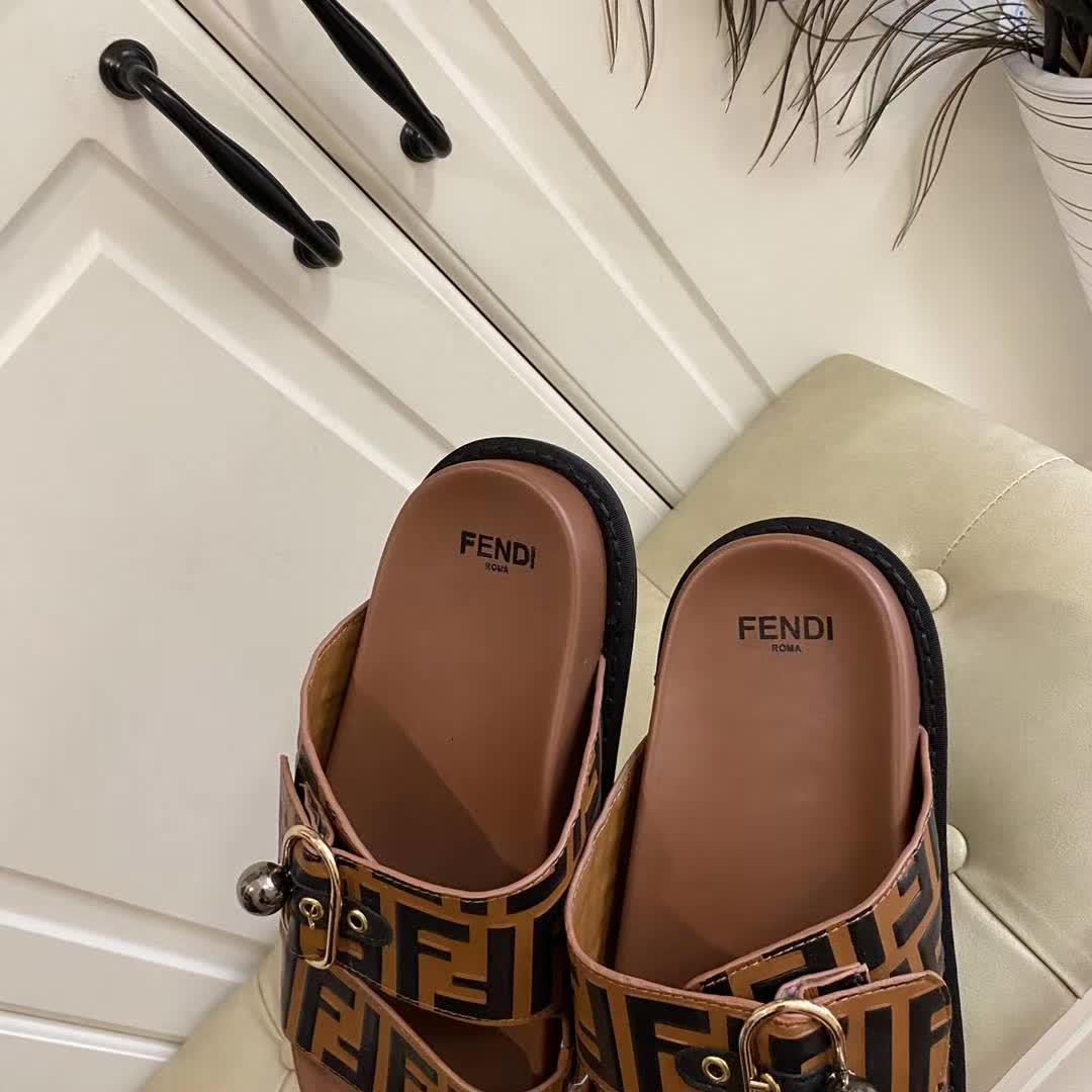 Men Women F*endi Sandals Top