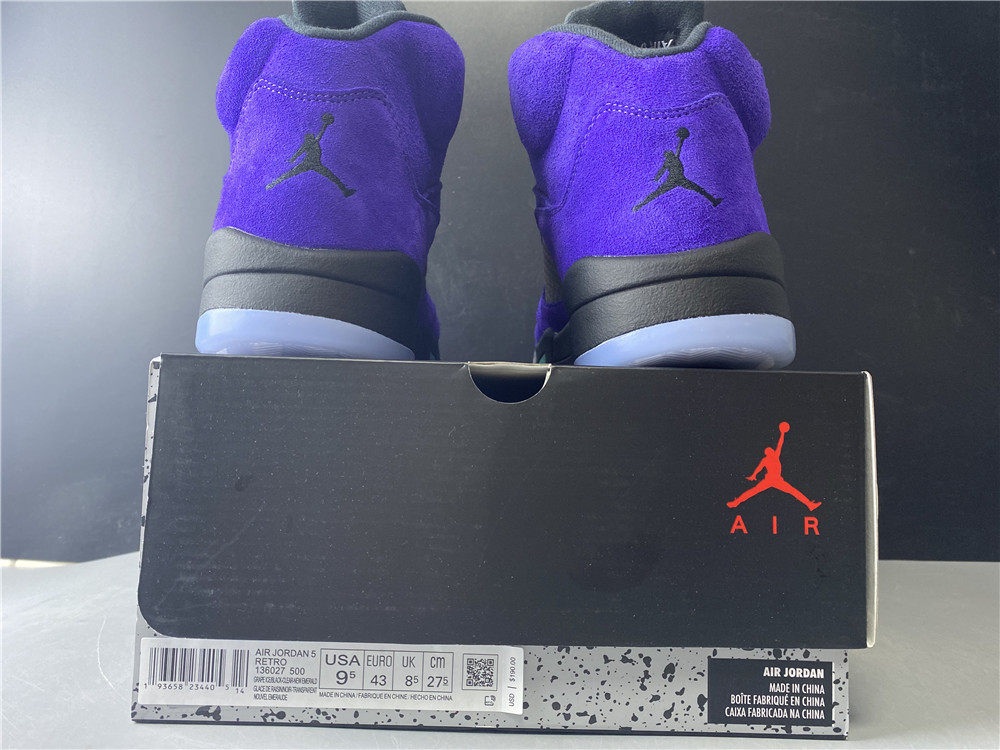 Air Jordan 5 Alternate Grape 136027-500
