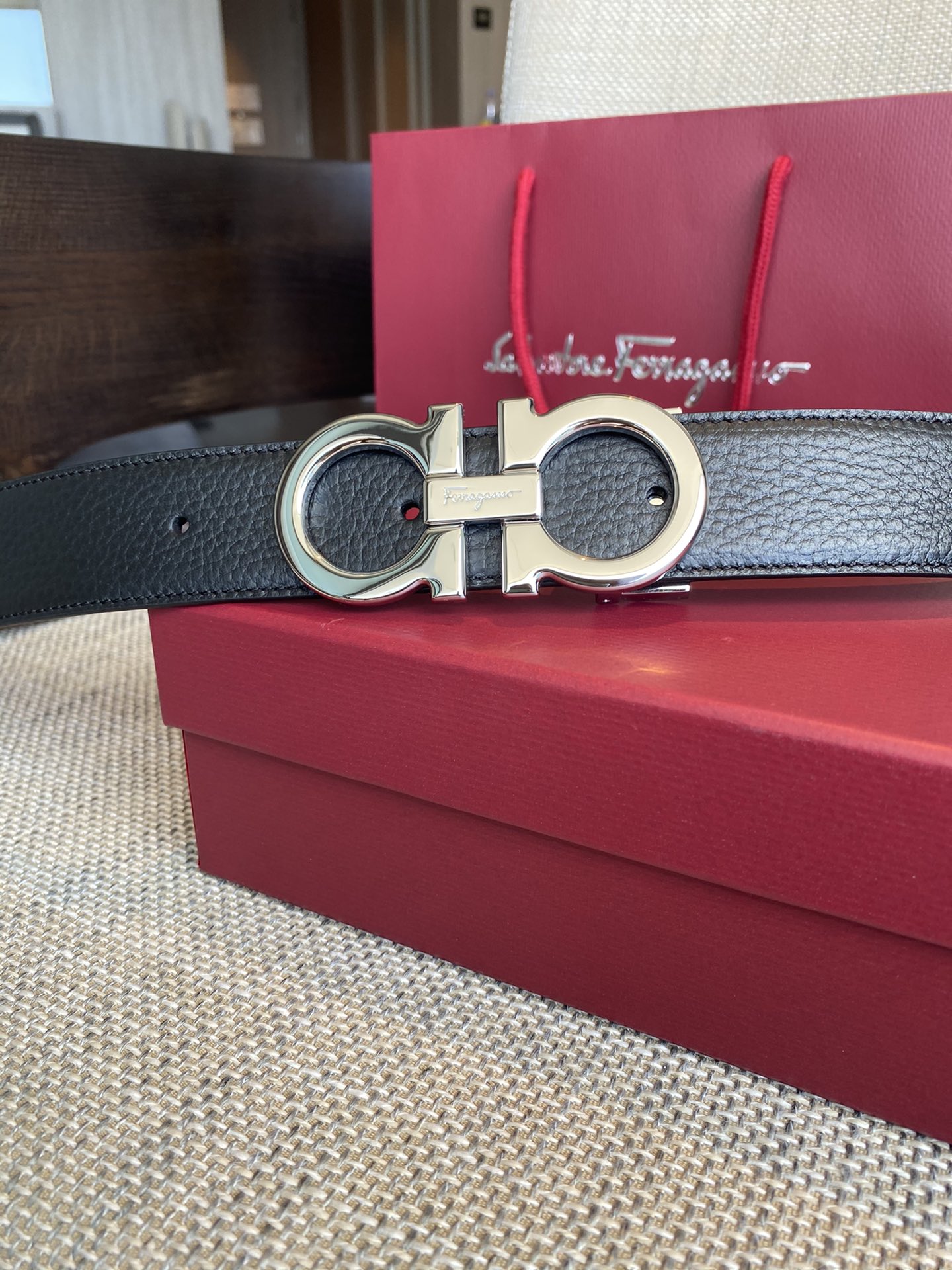 F*erragamo Belts Top Quality 3.5 CM