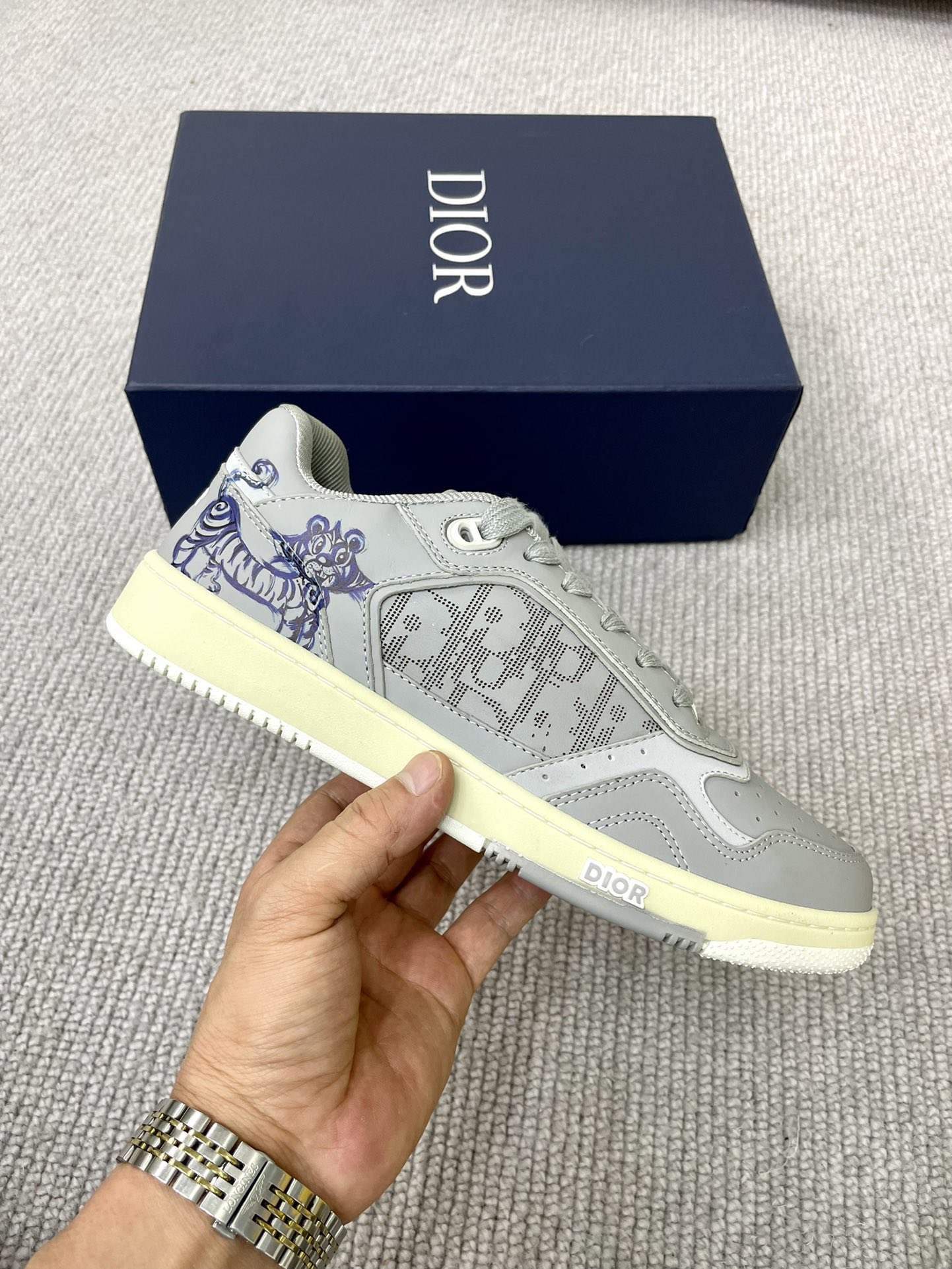 Men D*ior Top Sneakers