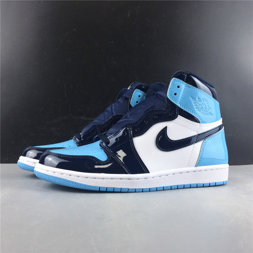 Air Jordan 1 Retro High OG UNC Patent CD0461-401
