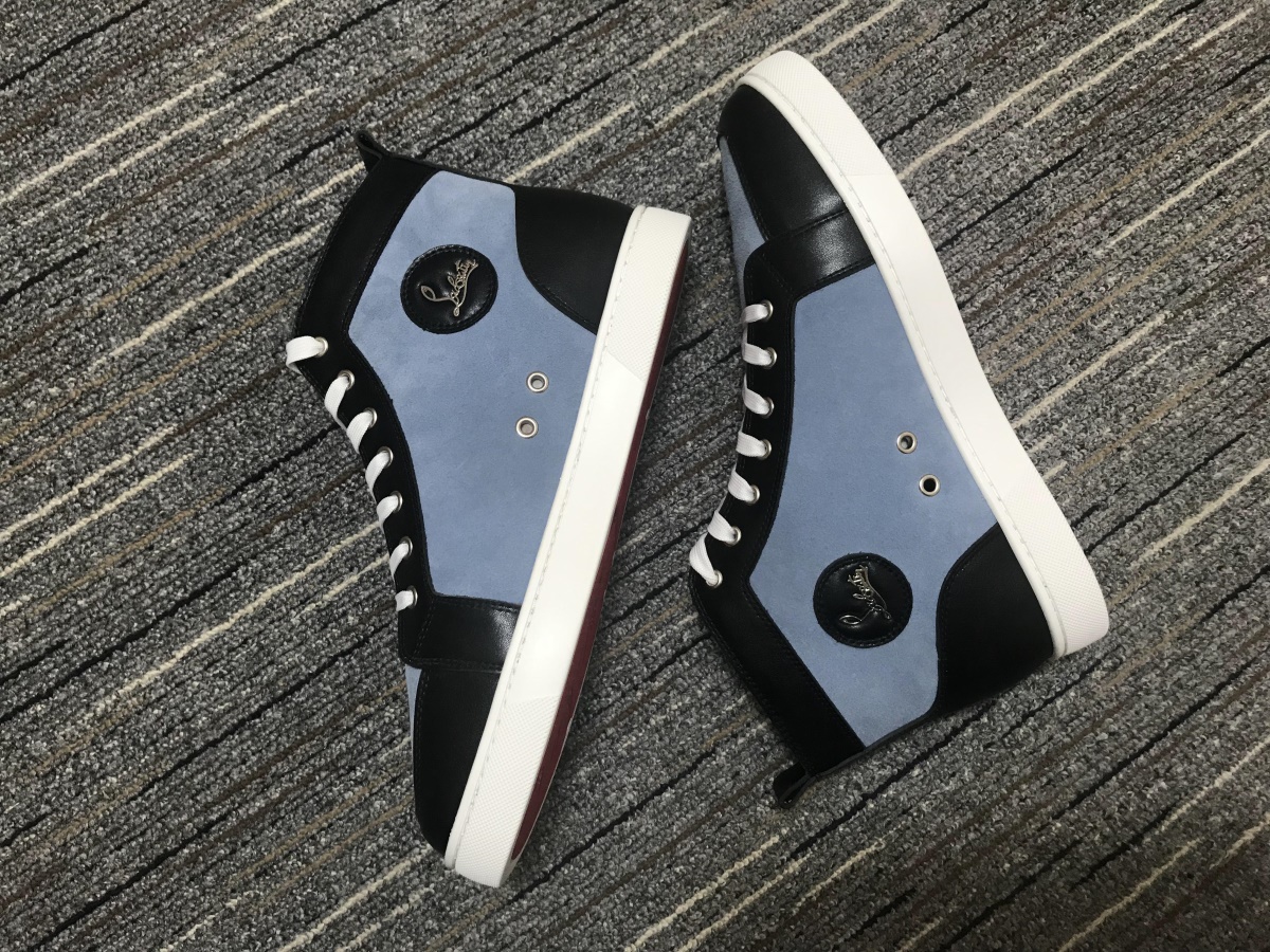 C*ristian L*uboutin Suede Leather Sneaker