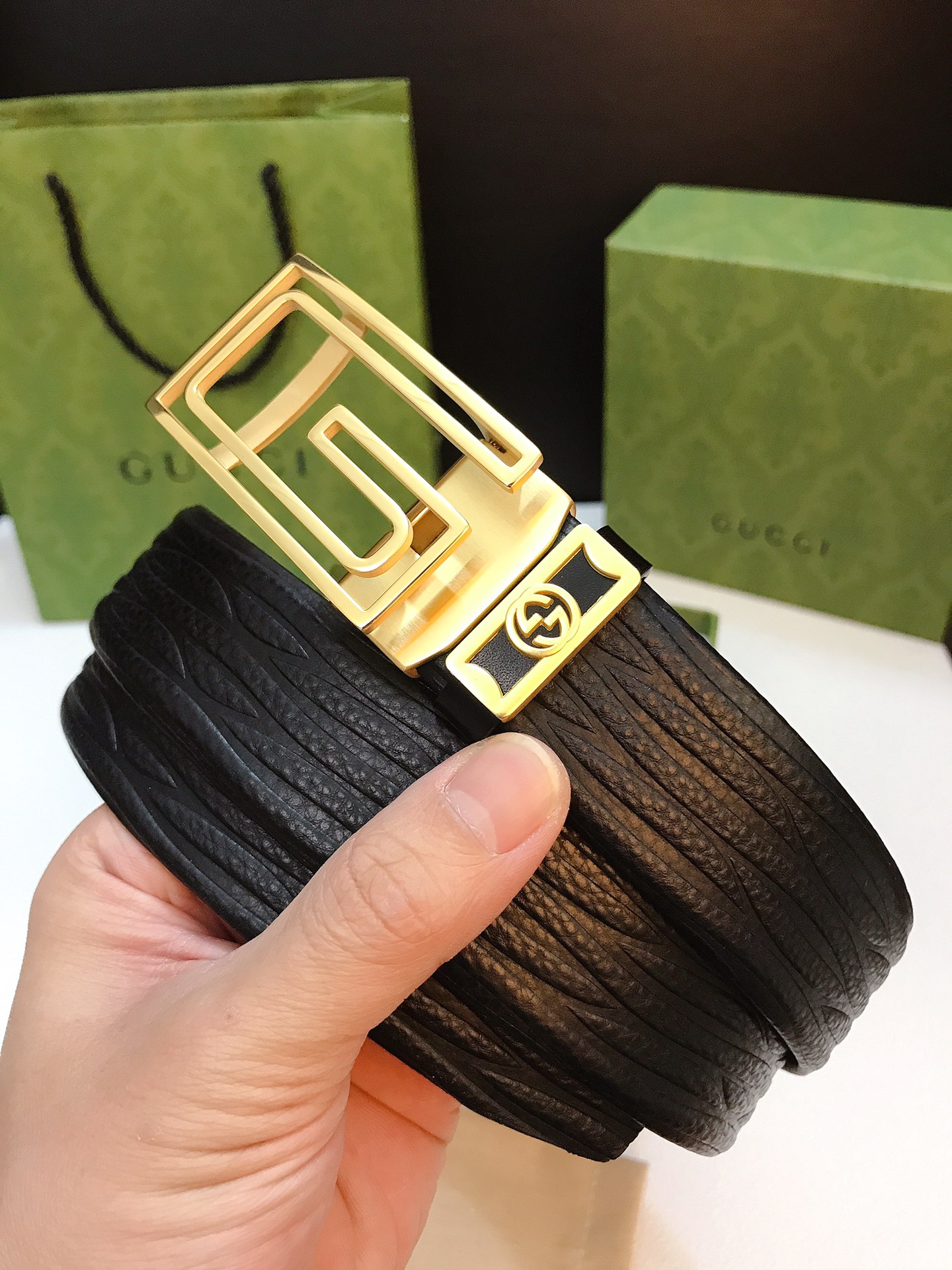 G*ucci Belts Top Quality 35MM