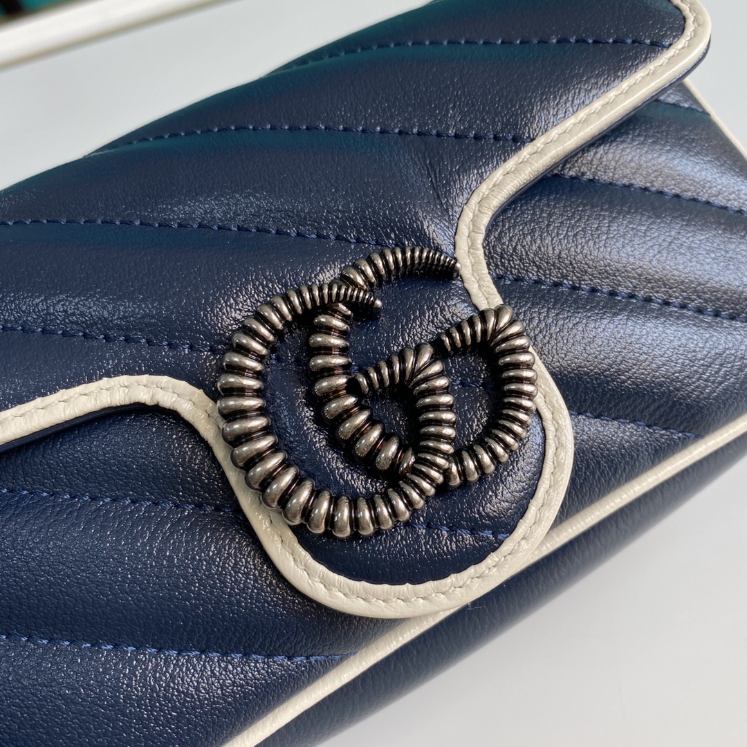 G*ucci Bag Top Quality 16.5*10.2*5.1cm