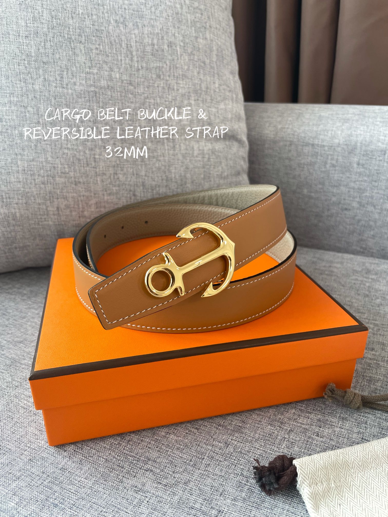 H*ermes Belts Top Quality 3.2CM