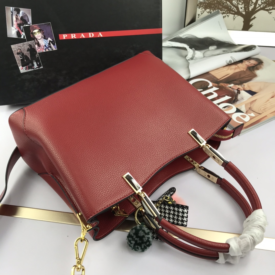 P*rada Top Bag 30*22*12cm