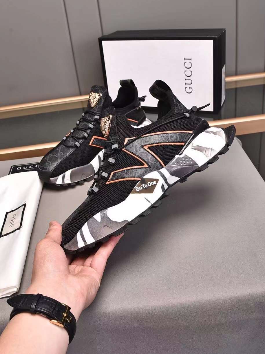 Men G*ucci Top Sneaker