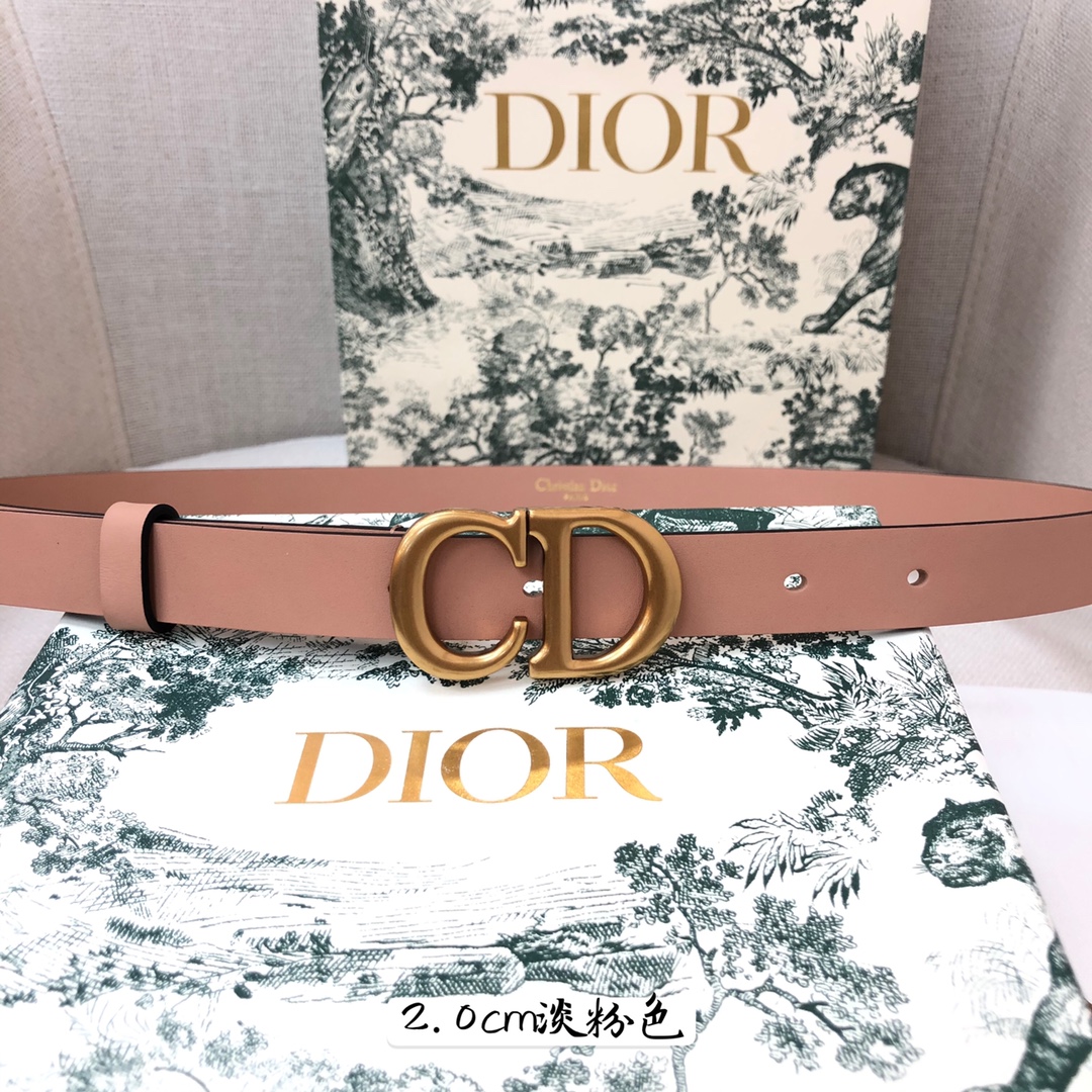 D*ior Belts Top Quality 20mm