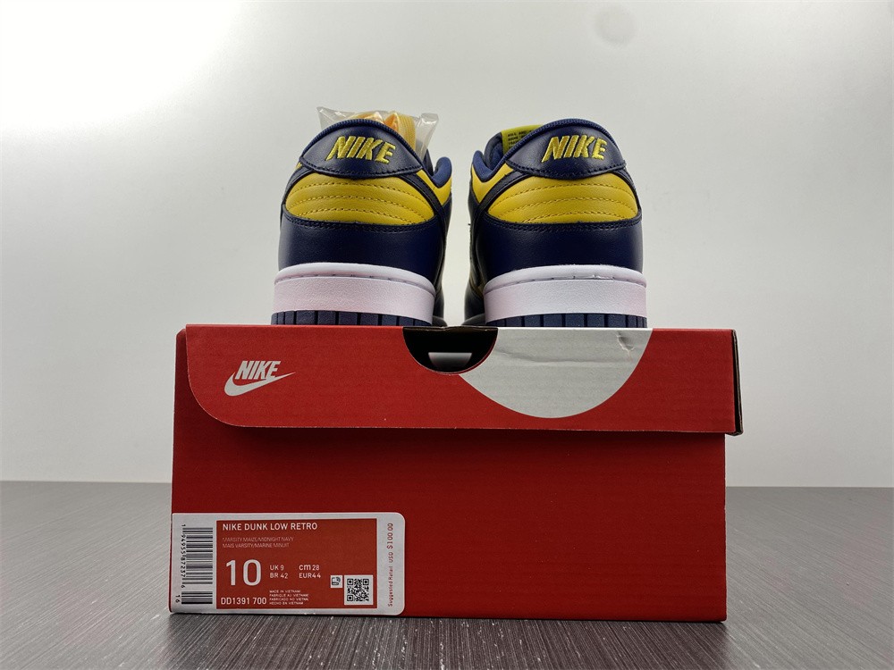 from Nike SB Dunk Low Michigan DD1391-700