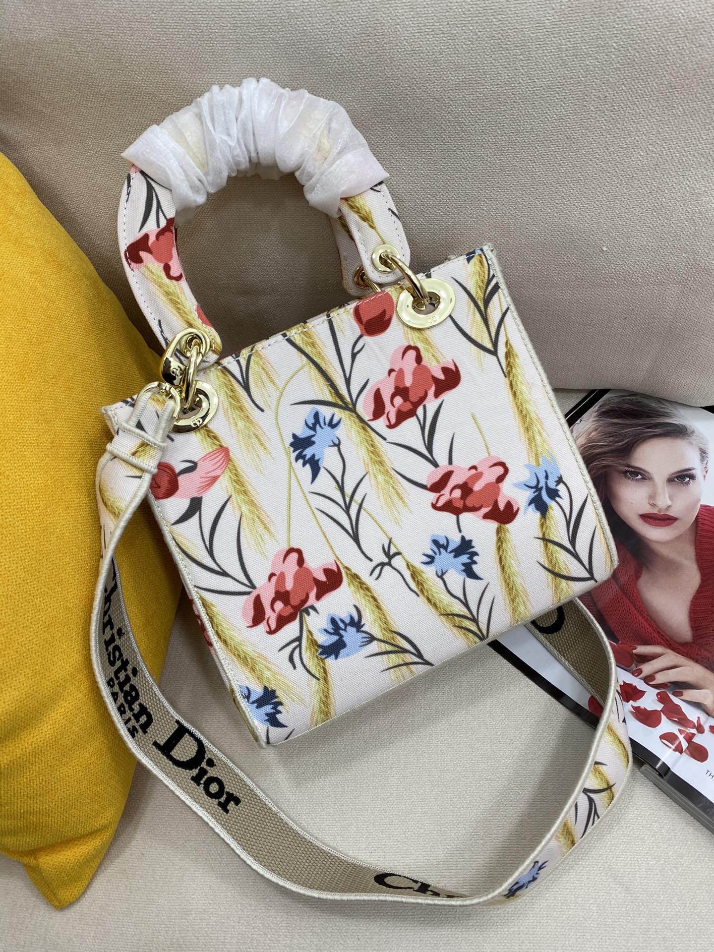 D*ior Top Bag 24*20*11cm