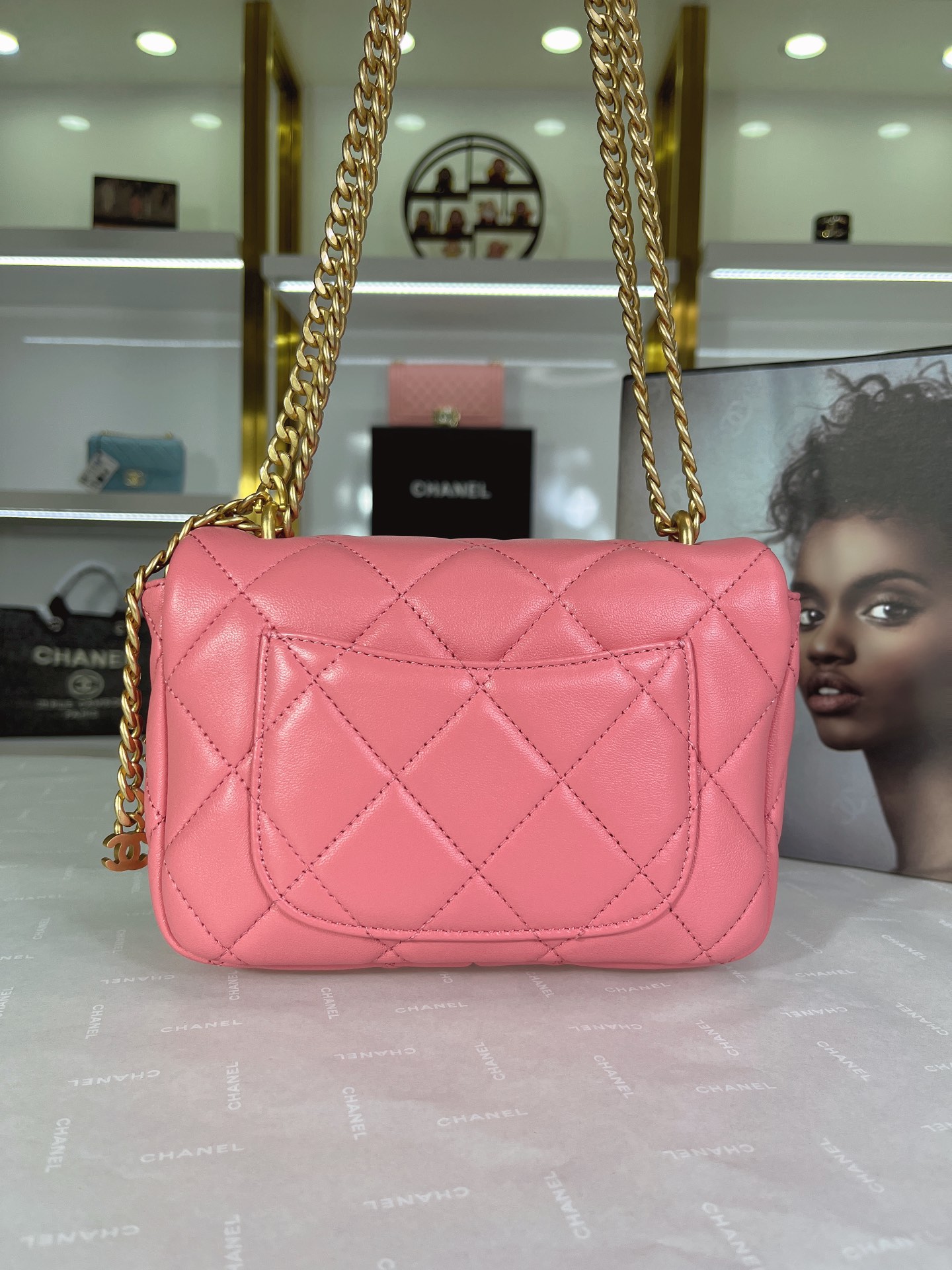 C*hanel Bag Top Quality 18.5*14*5*cm