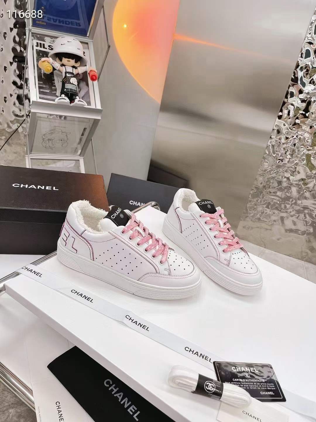 Men Women C*hanel Top Sneaker