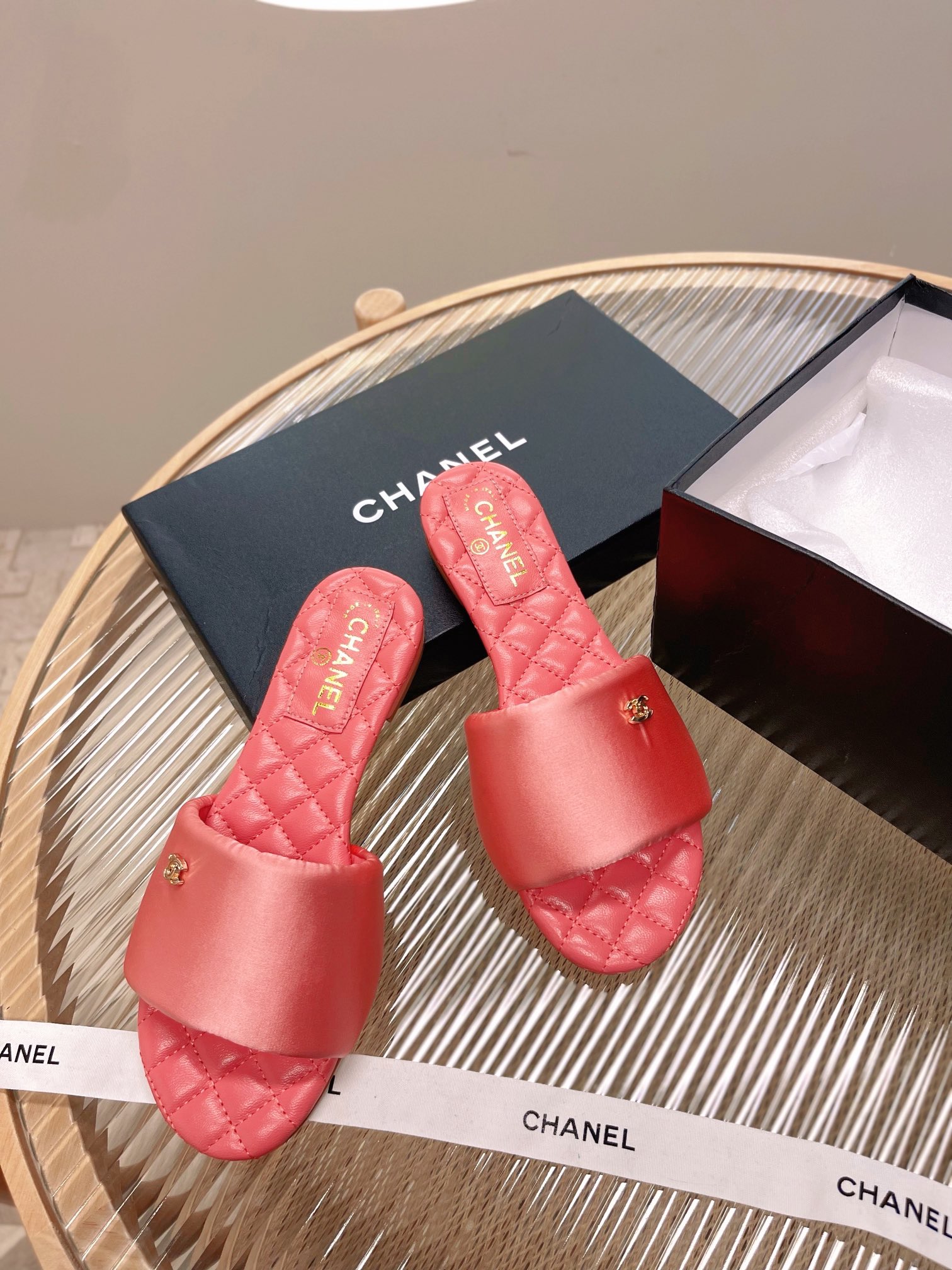 Women C*hanel Top Sandals