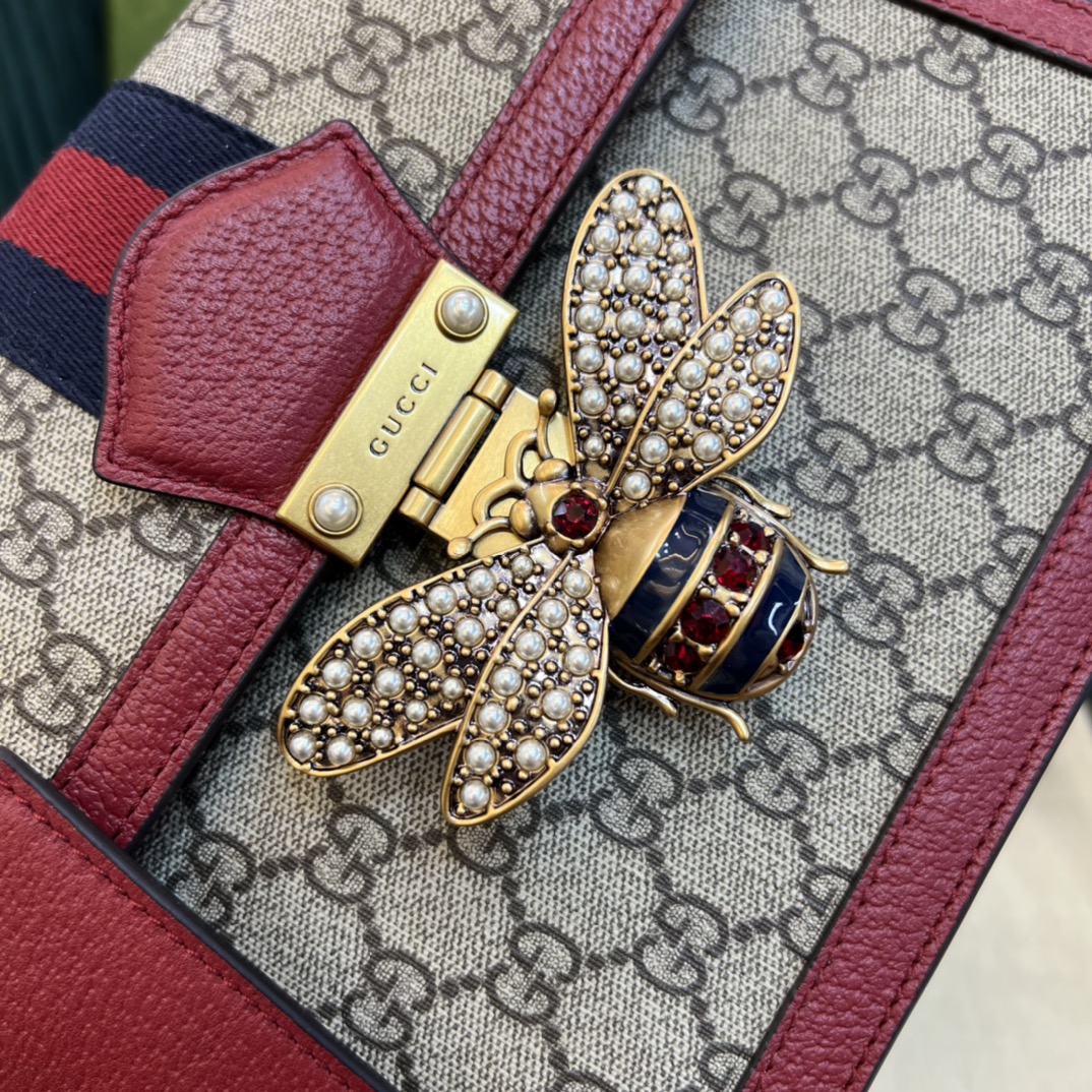 G*ucci Bag Top Quality 25.5*17.5*13CM