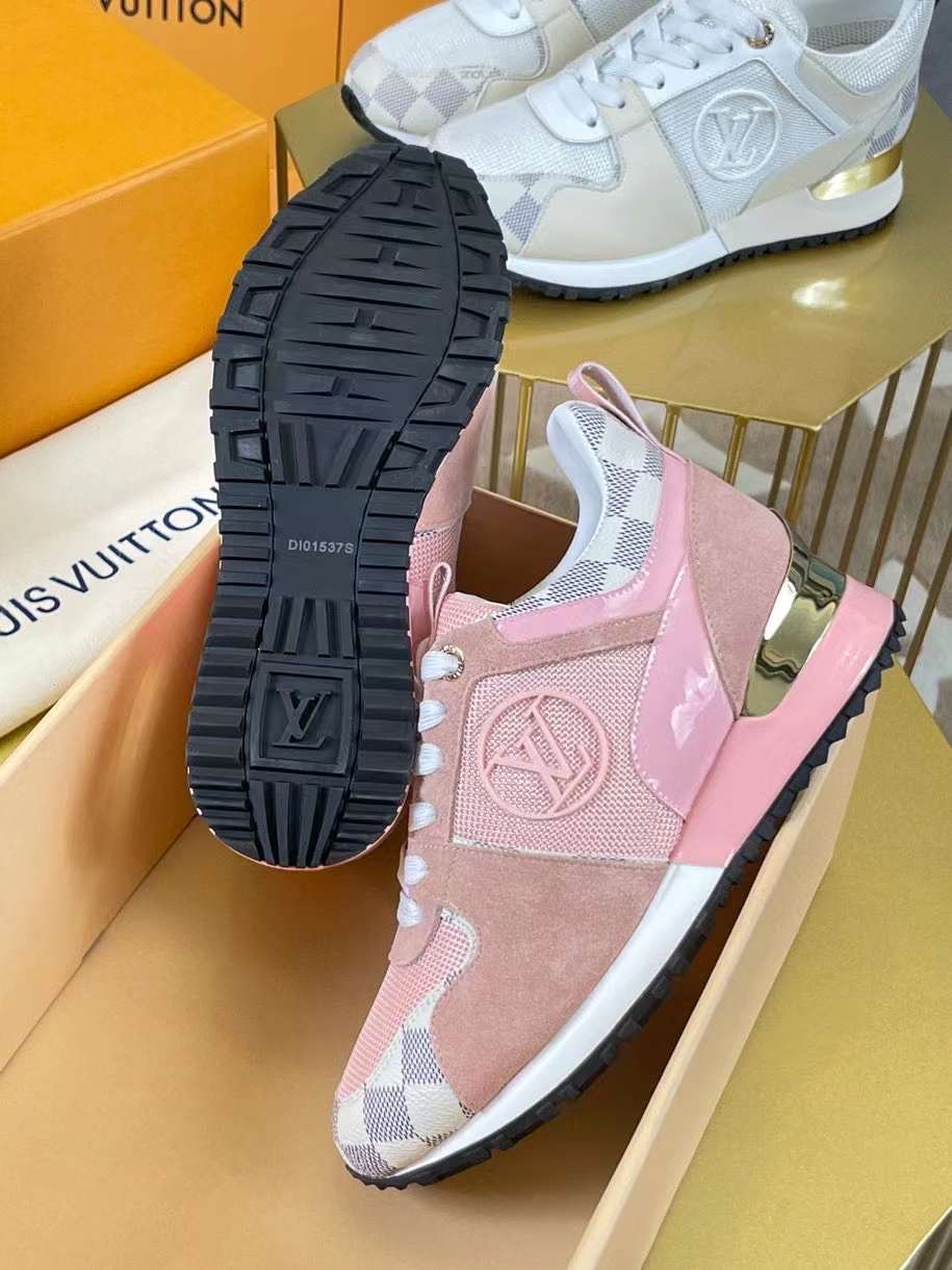 Women L*ouis V*uitton Run Away Top Sneaker