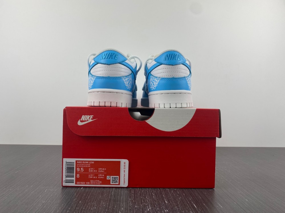 from Nike Dunk Low TRIPLE WHITE DD1503-109
